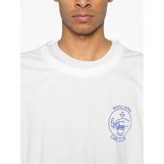 Magliano MAGLIANO Men T-Shirts T58016843 01 WHITE Size US M / EU 48-50 / 2 - 4 Thumbnail