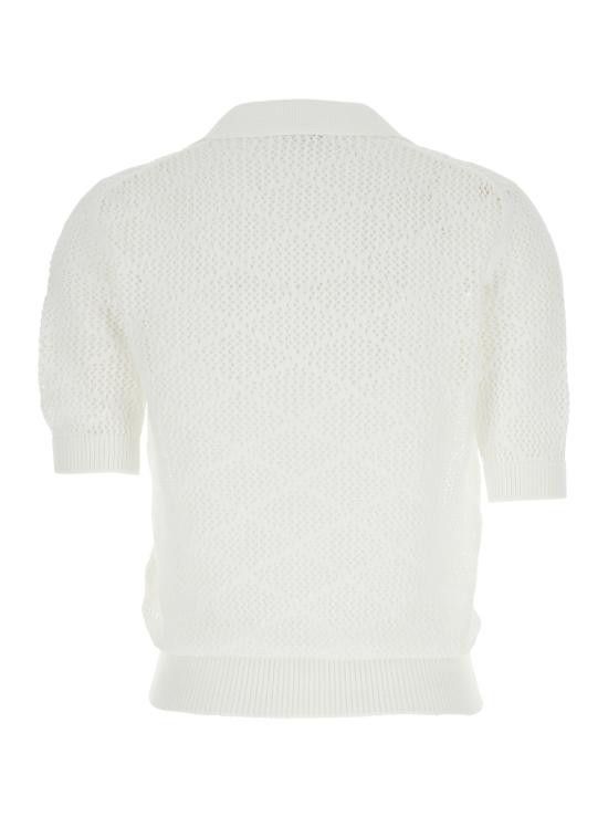 Eleventy ELEVENTY Women Tops K81MAGK07MAG0A04001N White Size L / US 10 / IT 46 - 2 Thumbnail