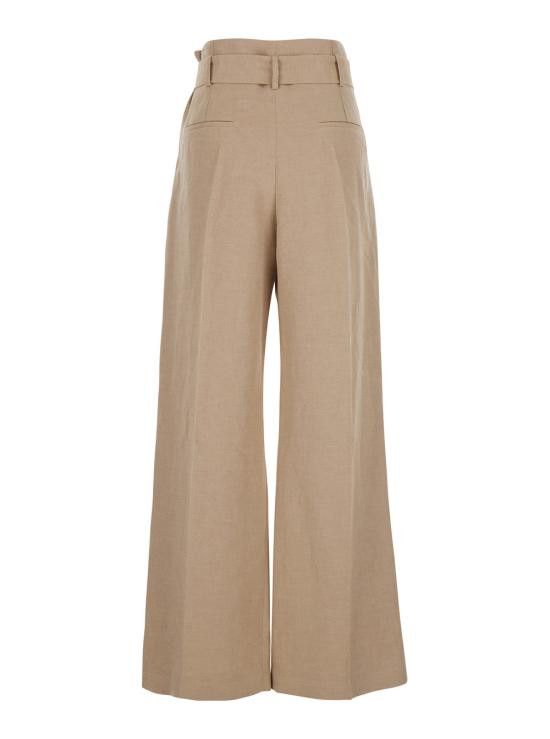 Eleventy ELEVENTY Women Straight Pants K85PANK02TES0K04804 Beige Size 27" / US 4 / IT 40 - 2 Thumbnail