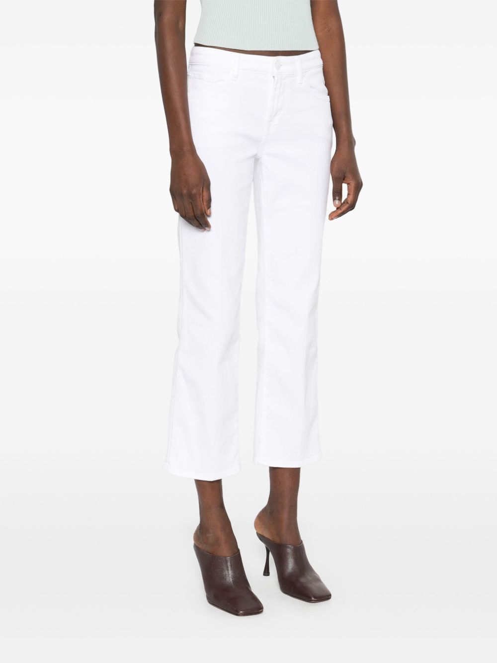 7 For All Mankind CALIE STRAIGHT ANKLE JEANS Size 26" / US 2 / IT 38 - 5 Thumbnail