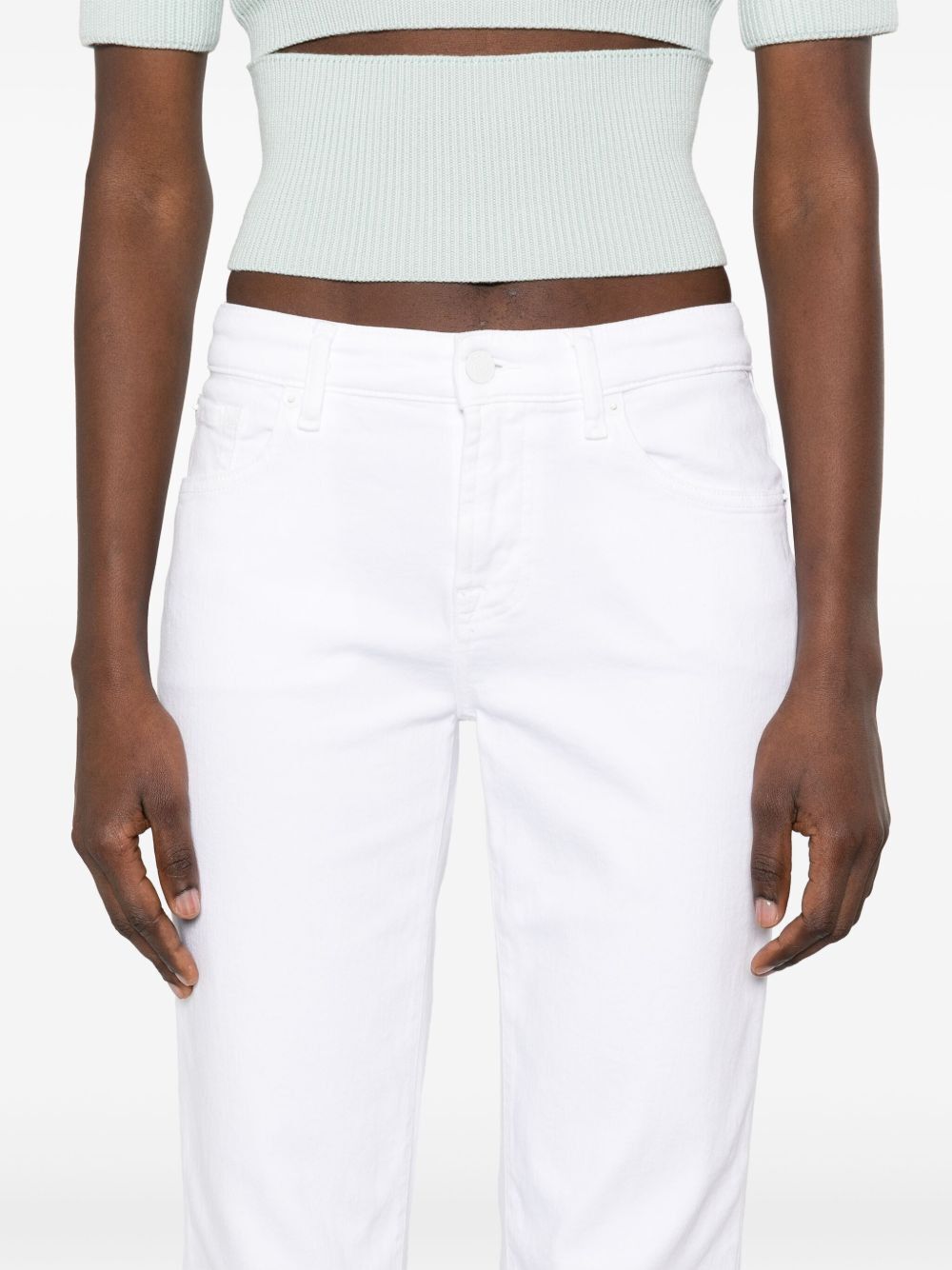 7 For All Mankind CALIE STRAIGHT ANKLE JEANS Size 26" / US 2 / IT 38 - 2 Thumbnail