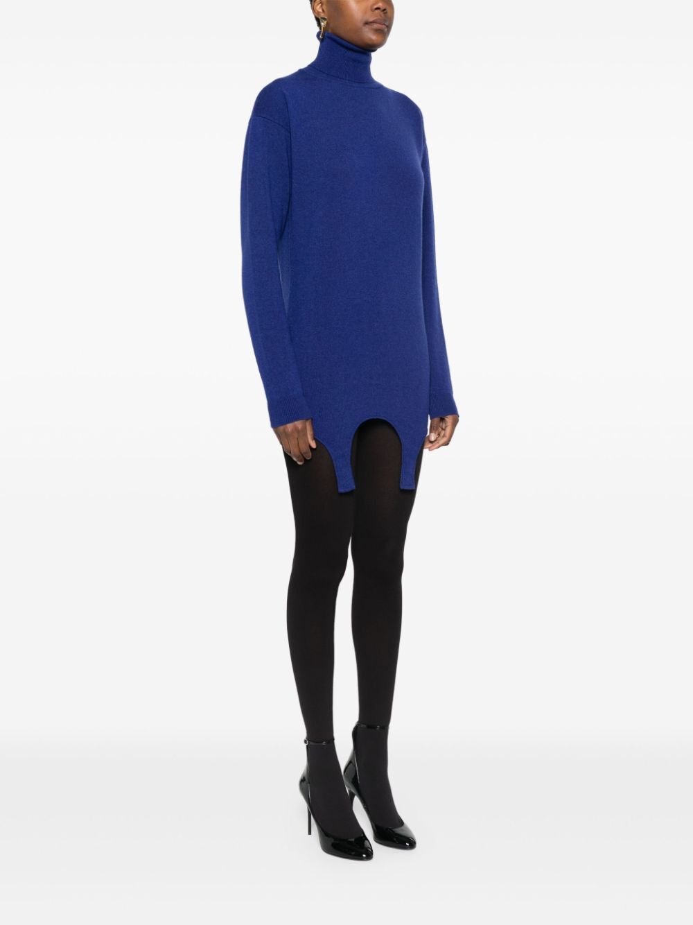 Saint Laurent Paris TURTLENECK GARTER SWEATER Size M / US 6-8 / IT 42-44 - 3 Thumbnail