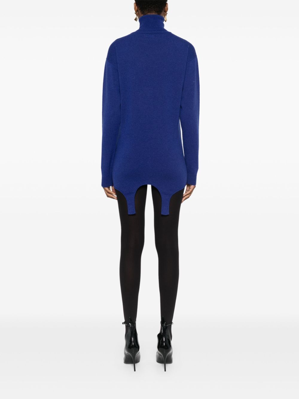 Saint Laurent Paris TURTLENECK GARTER SWEATER Size M / US 6-8 / IT 42-44 - 4 Thumbnail