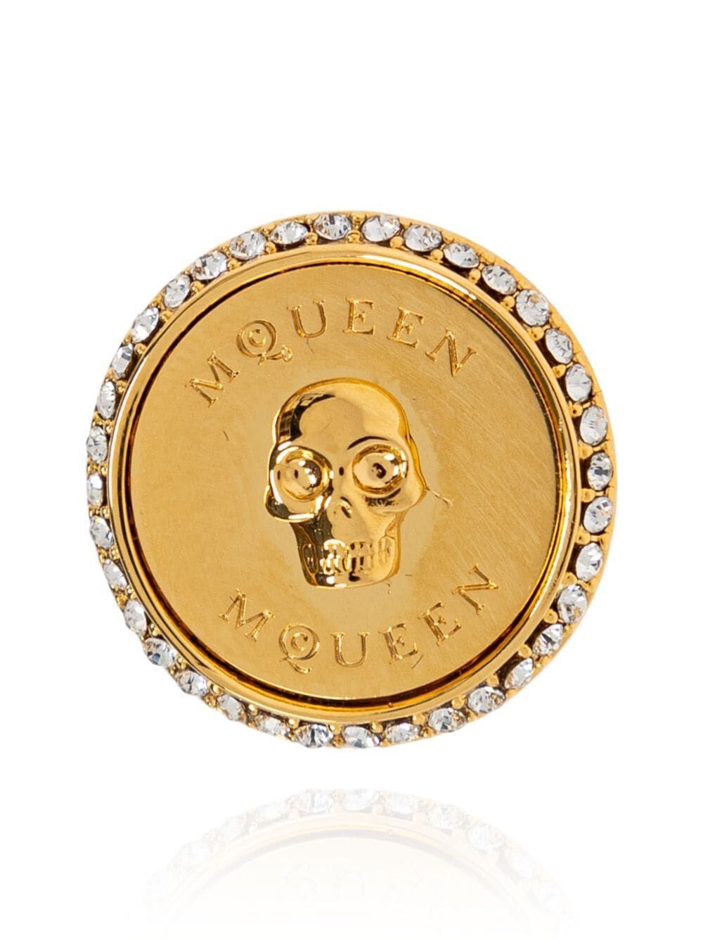 Alexander McQueen SOVEREIGN SKULL EARRINGS Size ONE SIZE - 3 Thumbnail