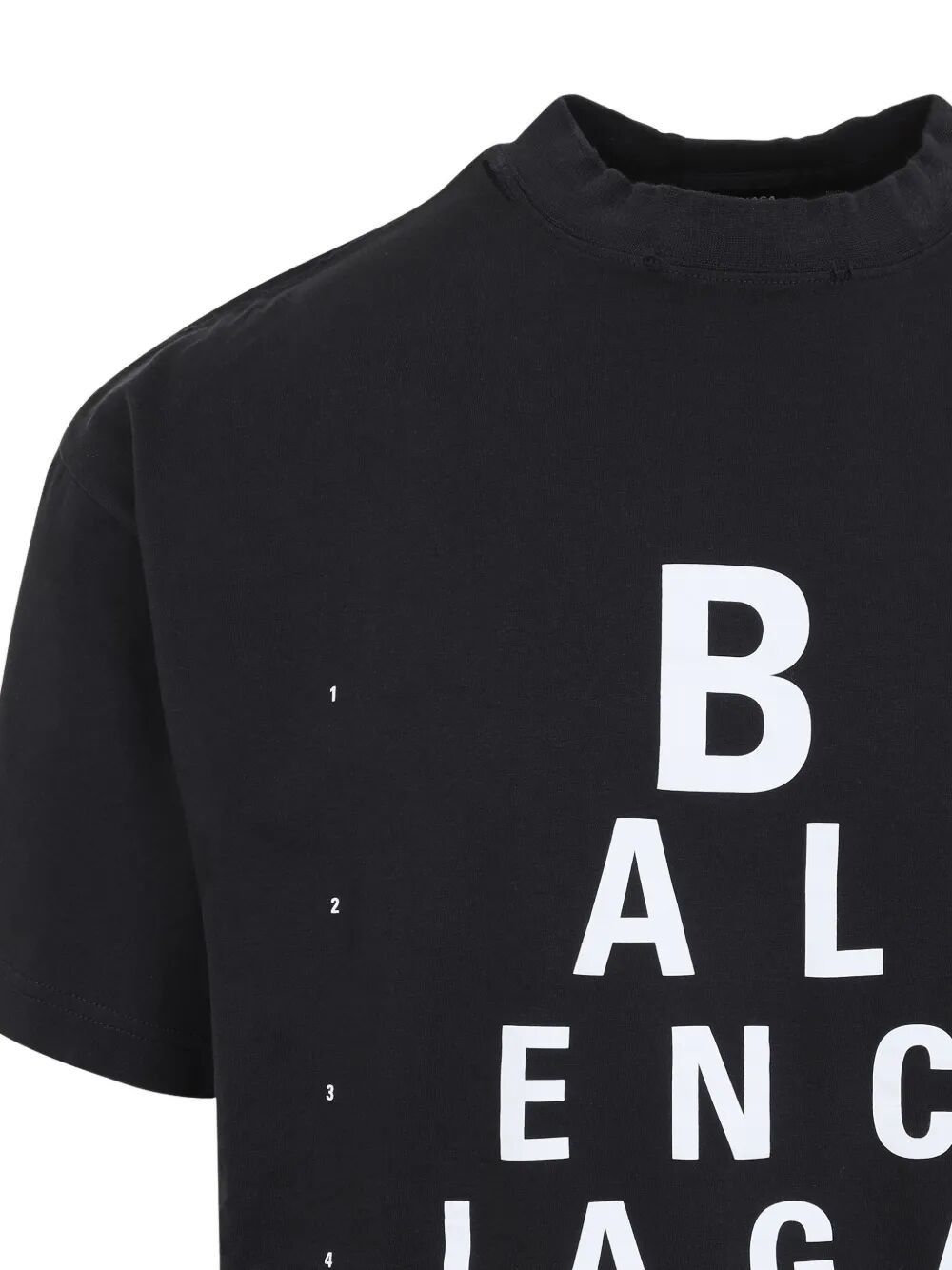 Balenciaga OPTICAL ARTWORK OVERSIZED T-SHIRT Size S / US 4 / IT 40 - 3 Thumbnail