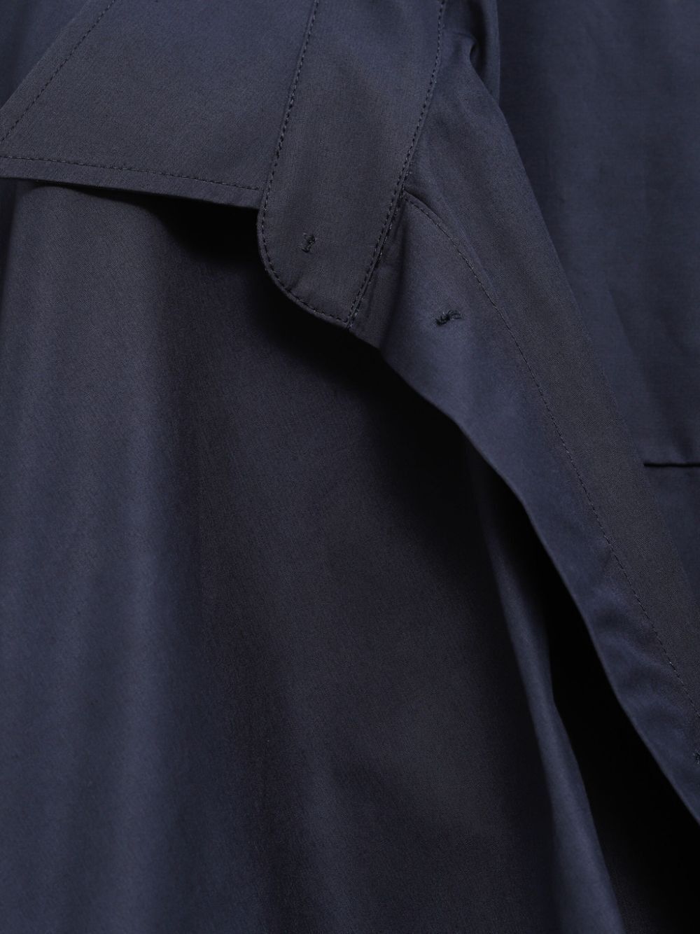 Balenciaga ELASTICATED WAISTBAND COTTON SHIRT MINI DRESS Size M / US 6-8 / IT 42-44 - 3 Thumbnail