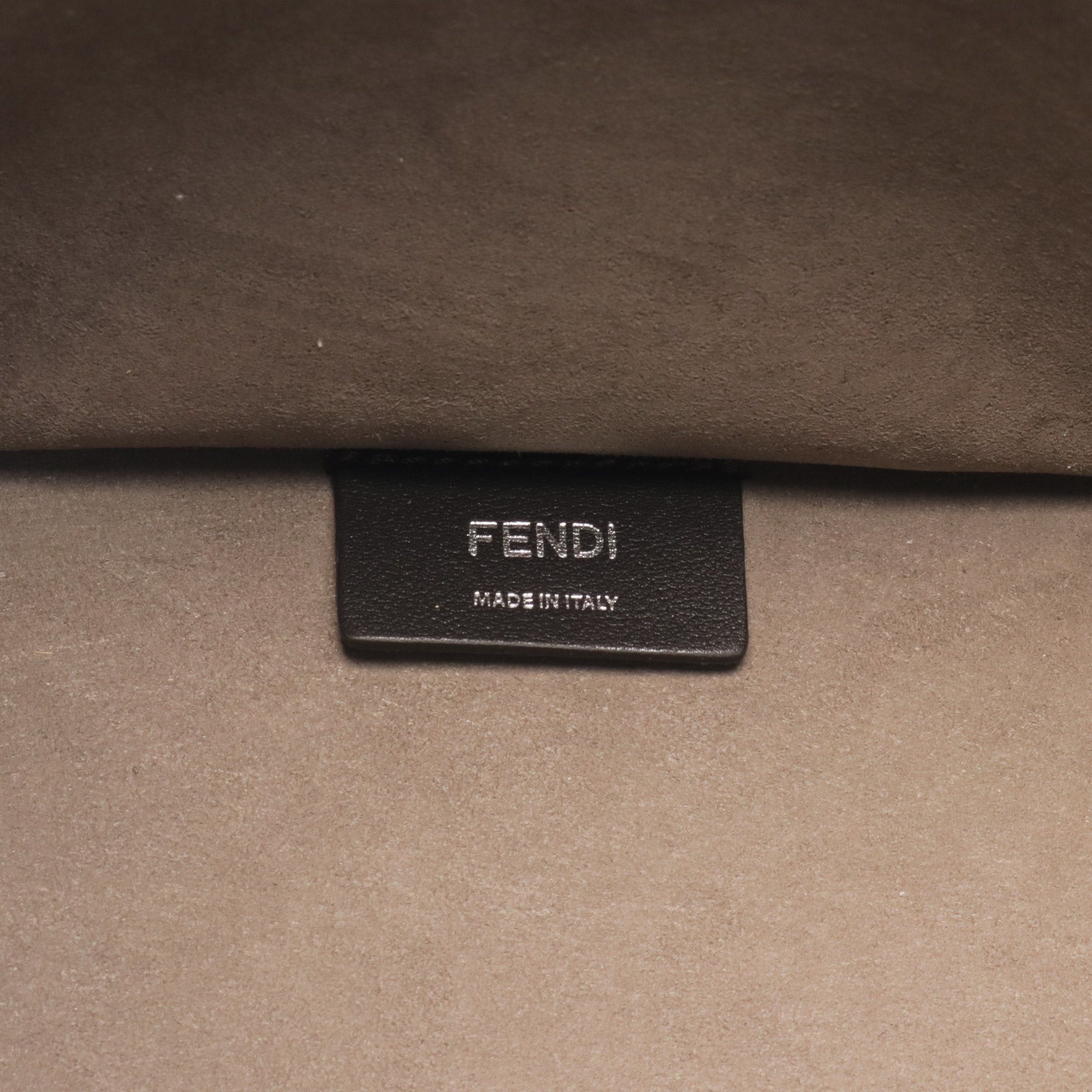 Fendi Fendi Sunshine Medium Handbag Tote Bag Leather Gray Brown Size ONE SIZE - 4 Thumbnail