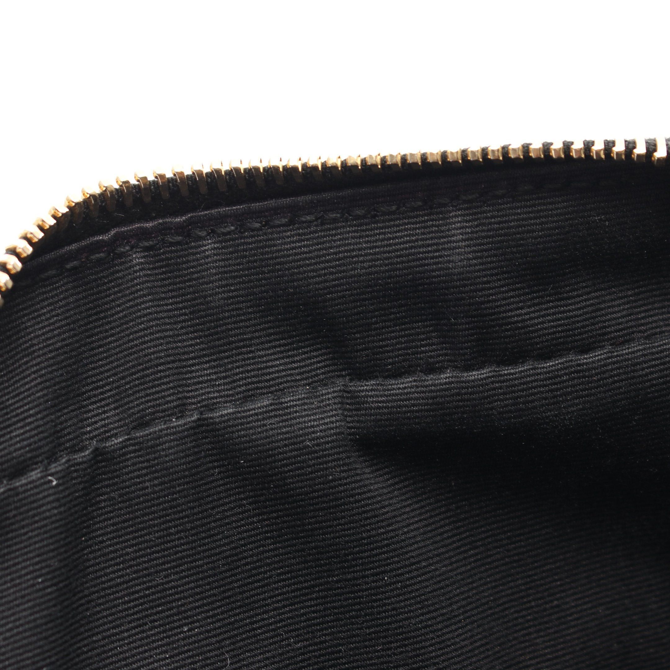 Yves Saint Laurent Yves Saint Laurent Lou Roux Monogram Shoulder Bag Leather Black Size ONE SIZE - 5 Thumbnail
