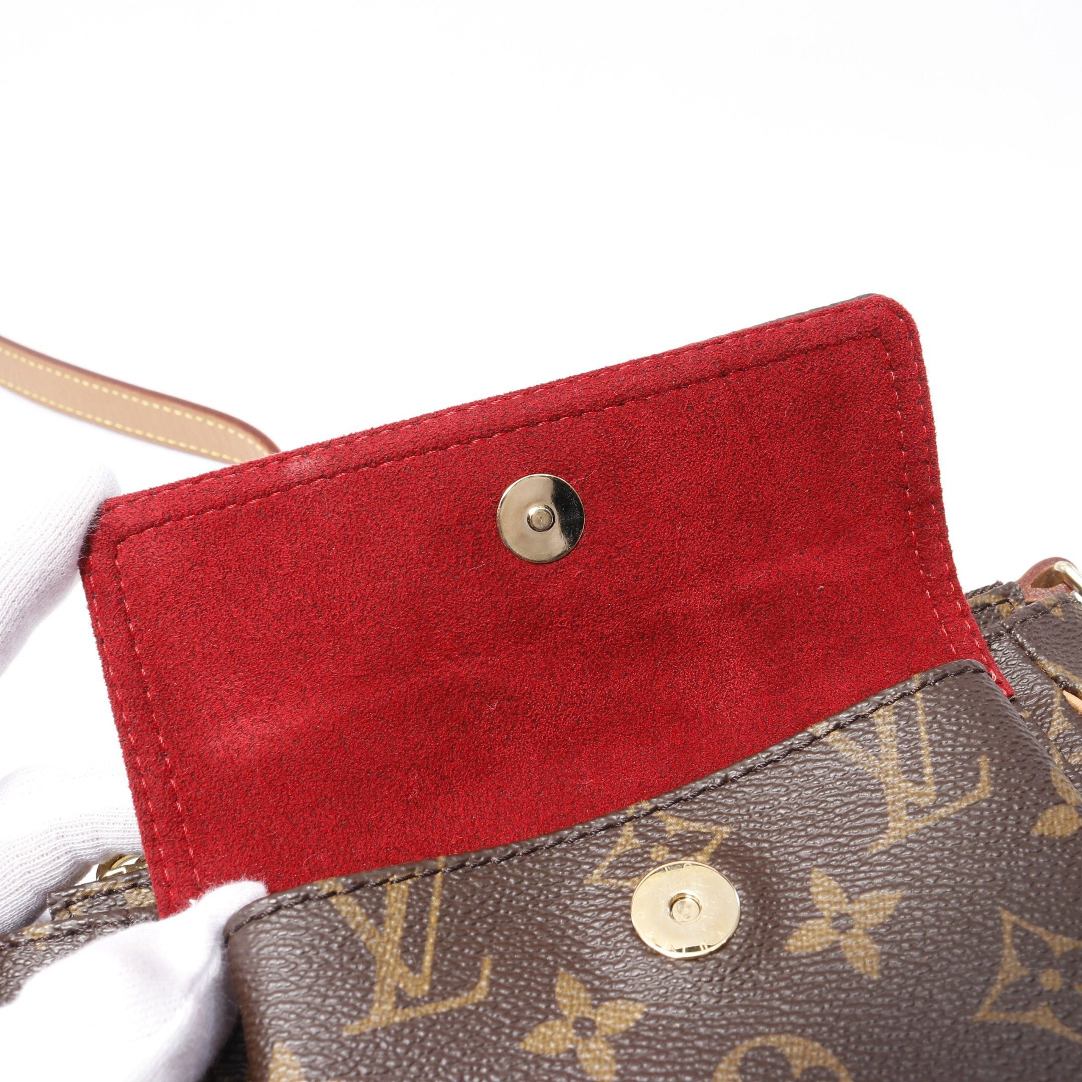 Louis Vuitton Louis Vuitton Viva Cite Pm Monogram Shoulder Bag Leather Brown Size ONE SIZE - 9 Thumbnail