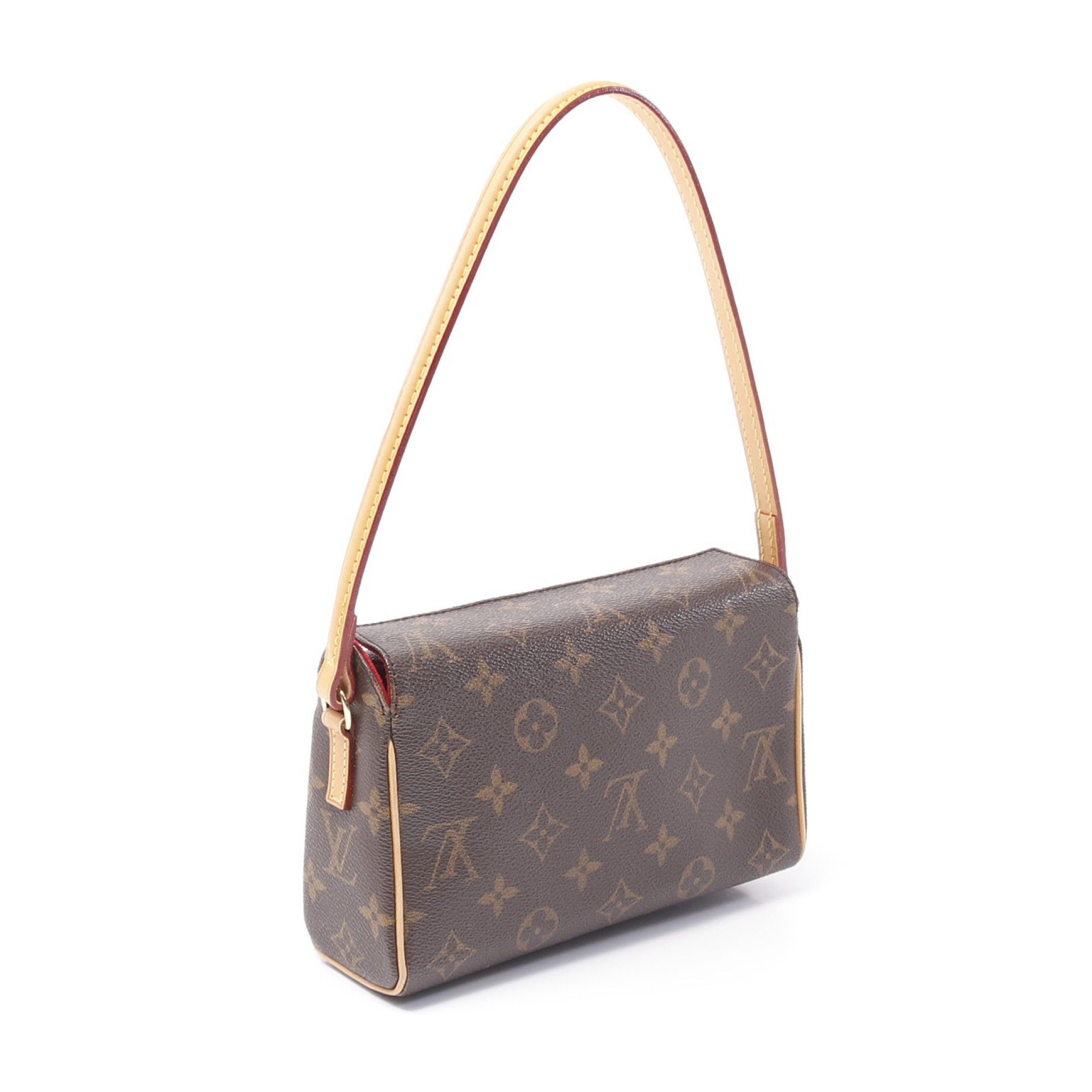 Louis Vuitton Louis Vuitton Recital Monogram Handbag Leather Brown Size ONE SIZE - 2 Thumbnail