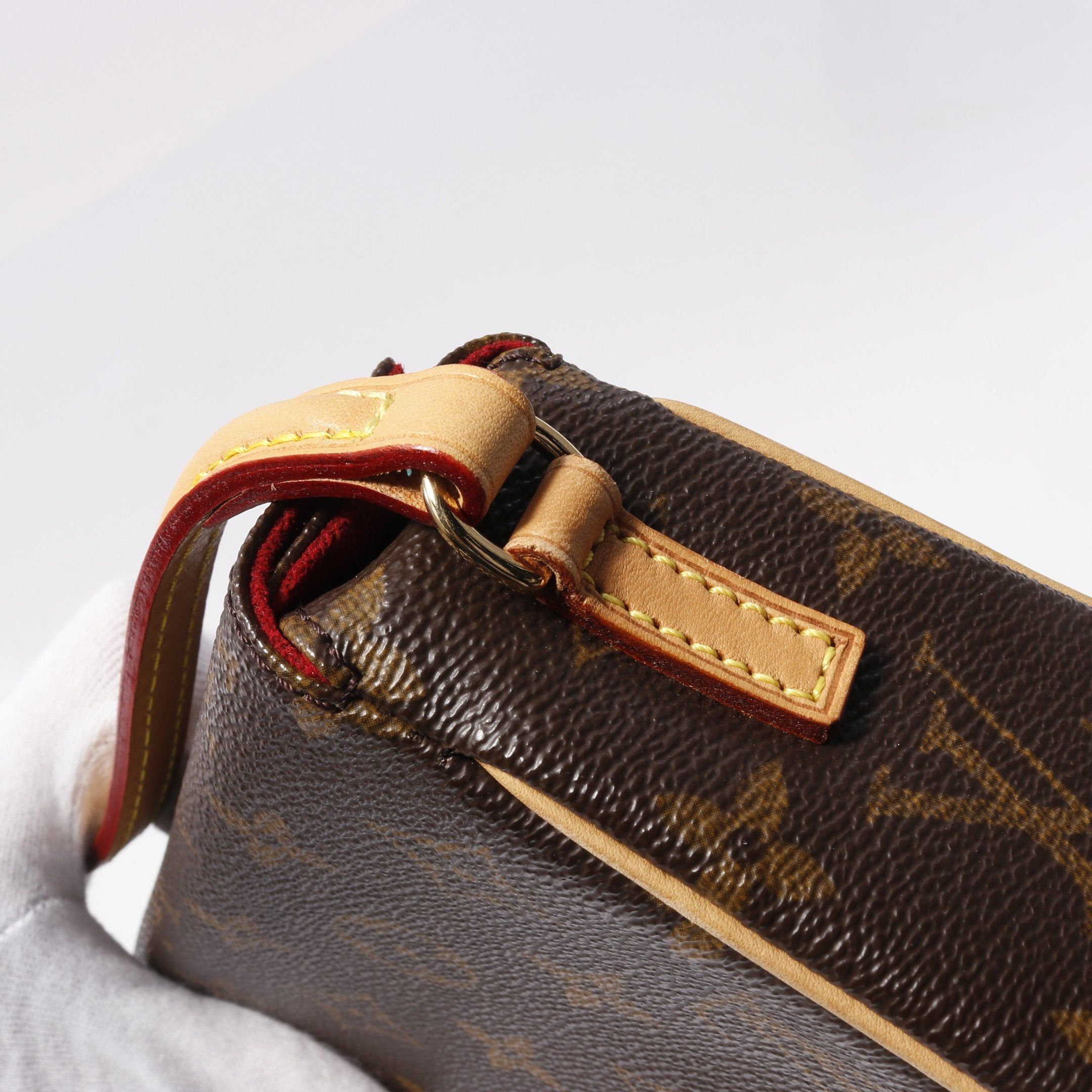 Louis Vuitton Louis Vuitton Recital Monogram Handbag Leather Brown Size ONE SIZE - 7 Thumbnail