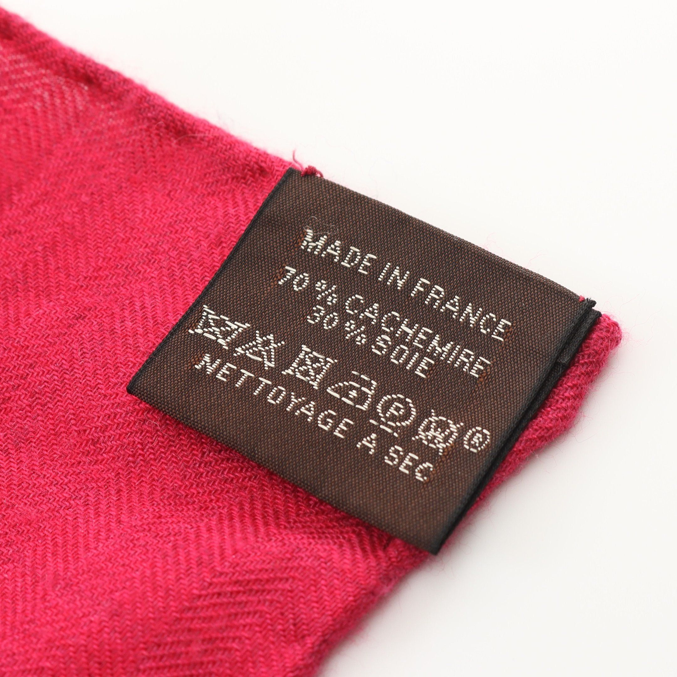 Hermes Hermes Carréjean Carres 140 La Cite Cavaliere Scarf Shawl Cashmere Silk Gray Pink Purple Multicolor Size ONE SIZE - 3 Thumbnail