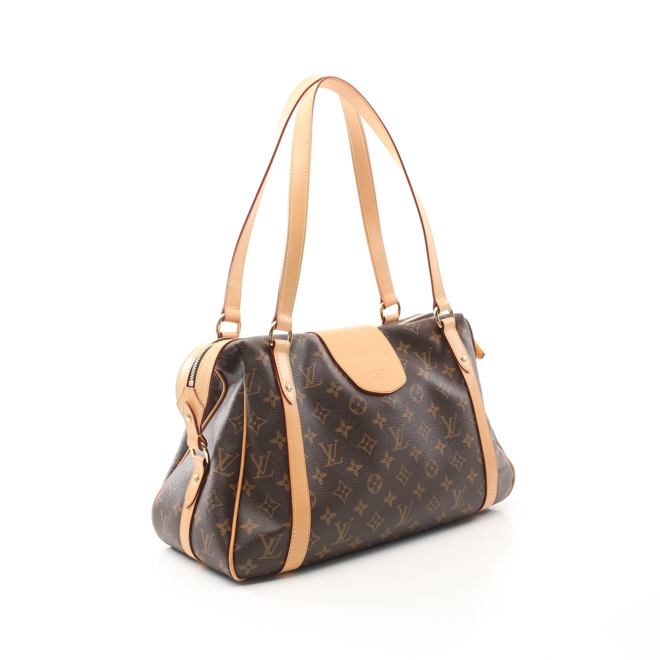 Louis Vuitton Louis Vuitton Stresa Pm Monogram Shoulder Bag Leather Brown Size ONE SIZE - 2 Thumbnail