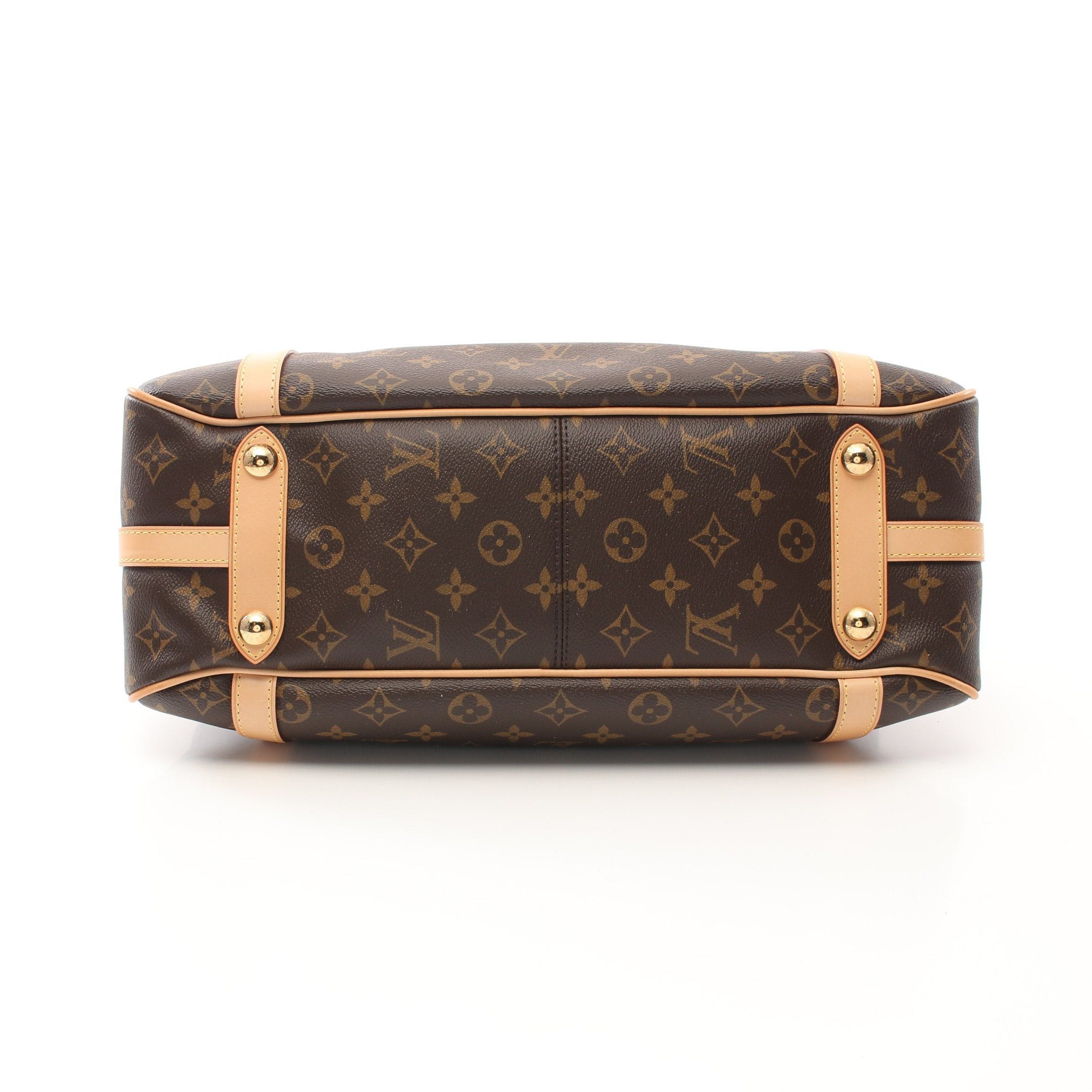 Louis Vuitton Louis Vuitton Stresa Pm Monogram Shoulder Bag Leather Brown Size ONE SIZE - 11 Thumbnail