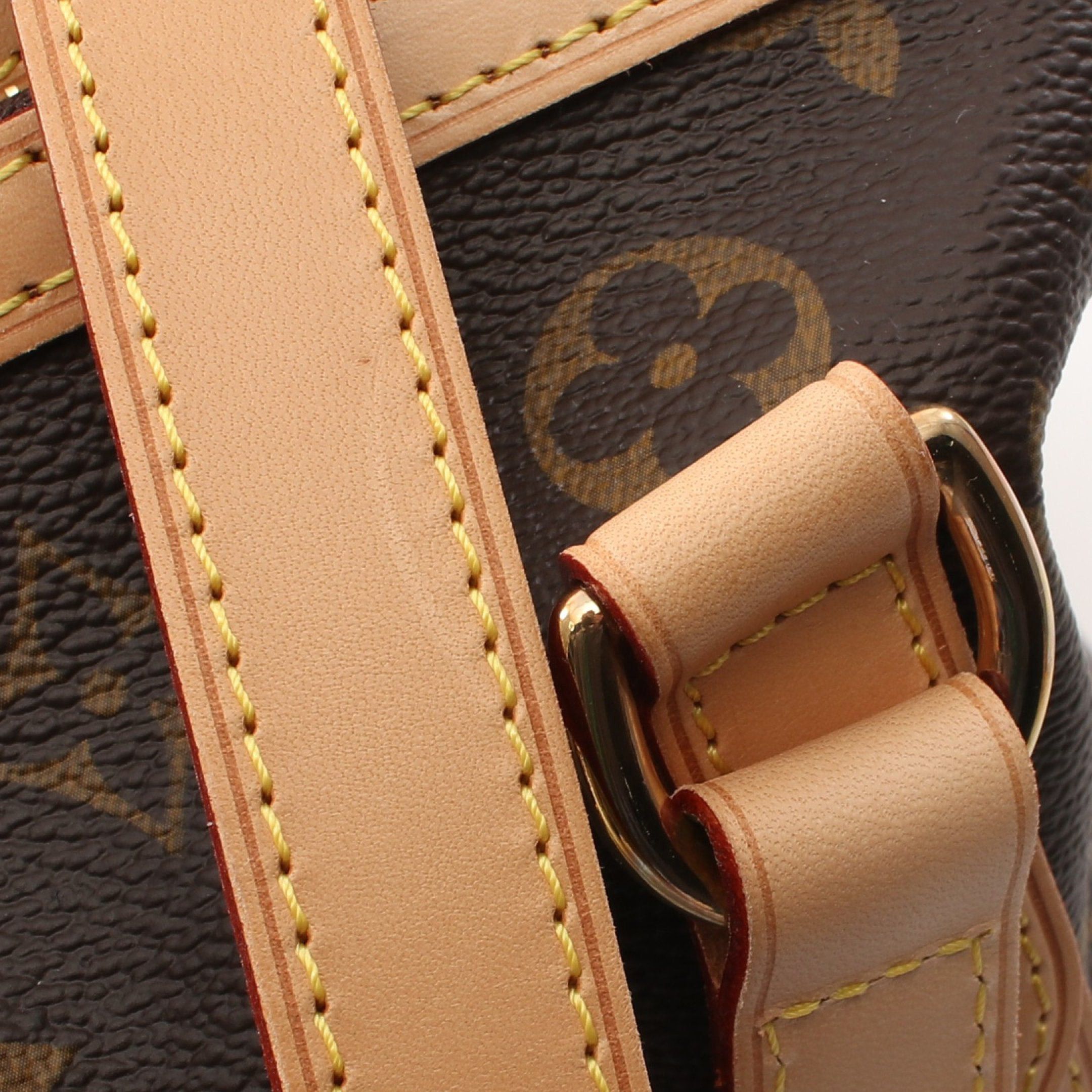 Louis Vuitton Louis Vuitton Stresa Pm Monogram Shoulder Bag Leather Brown Size ONE SIZE - 6 Thumbnail