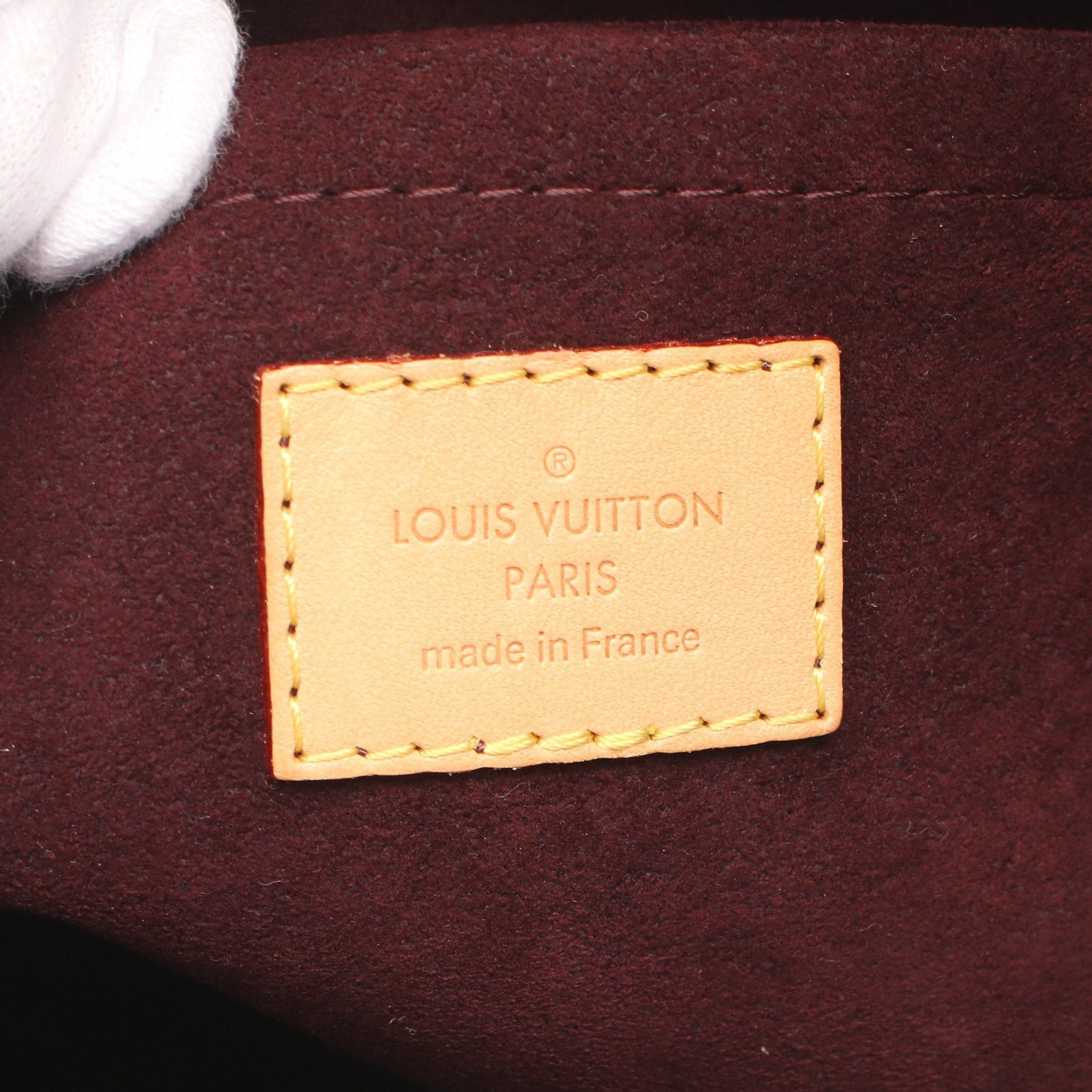 Louis Vuitton Louis Vuitton Montaigne Mm Monogram Handbag Leather Brown Size ONE SIZE - 4 Thumbnail
