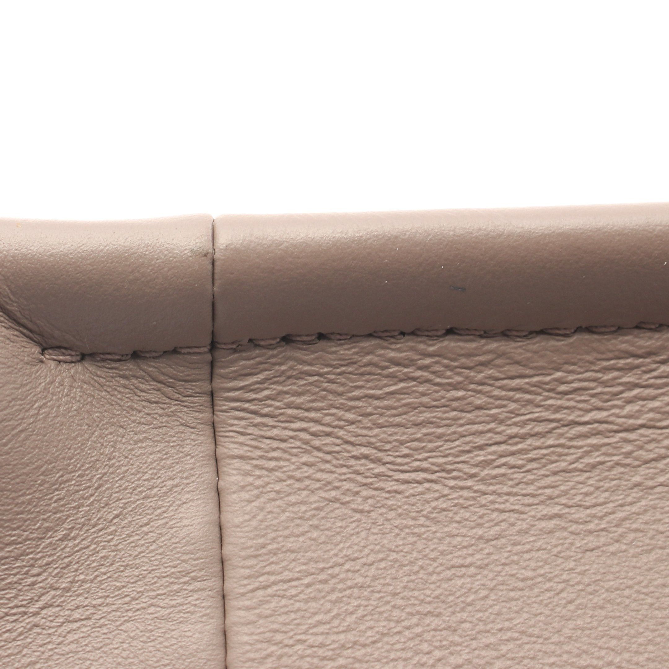 Dior Dior Book Tote Medium Macro Cannage Handbag Bag Leather Gray Beige Size ONE SIZE - 7 Thumbnail