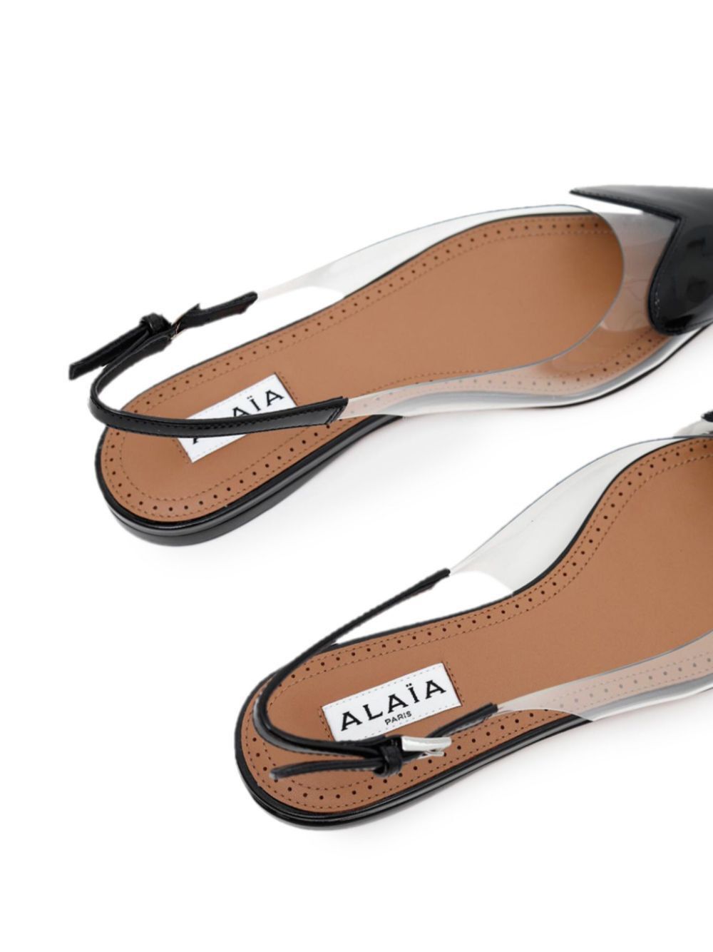 Alaia LE CŒUR FLAT SLINGBACKS Size US 6 / IT 36 - 3 Thumbnail