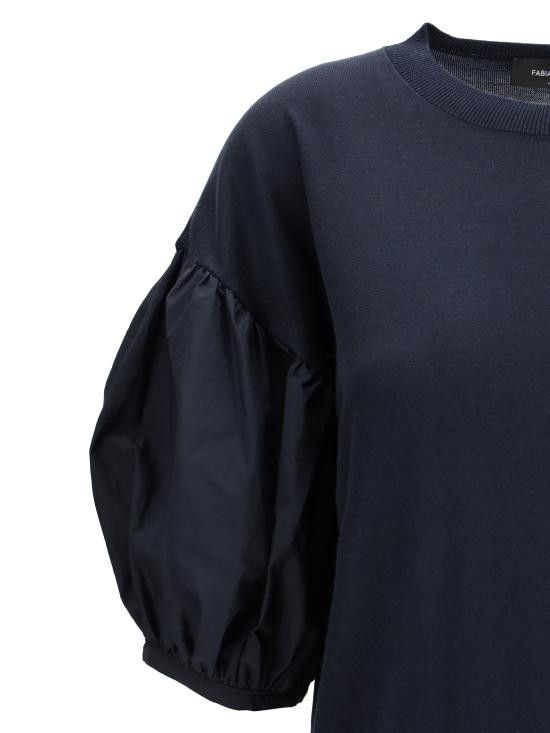 Fabiana Filippi FABIANA FILIPPI Women Tops MAD275F473L398 5146 BLUE Size M / US 6-8 / IT 42-44 - 3 Thumbnail