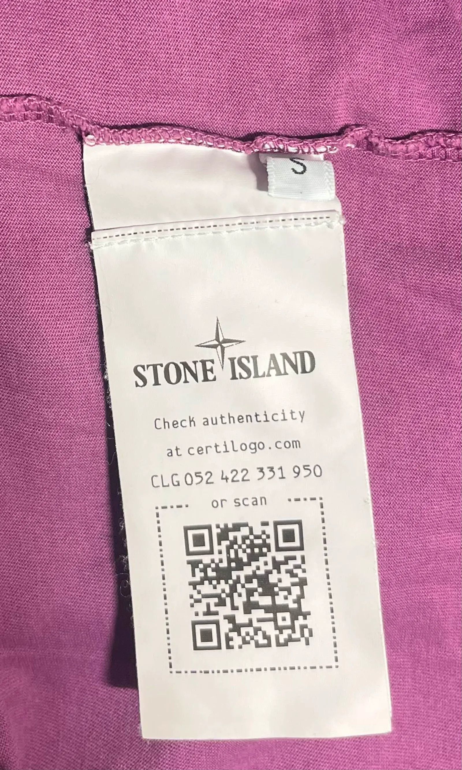 Stone Island Stone Island T-shirt Size US S / EU 44-46 / 1 - 4 Thumbnail