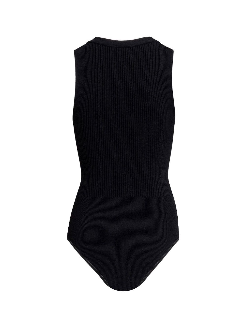 Alaia SLEEVELESS RIBBED KNIT BODYSUIT Size 28" / US 6 / IT 42 - 4 Thumbnail