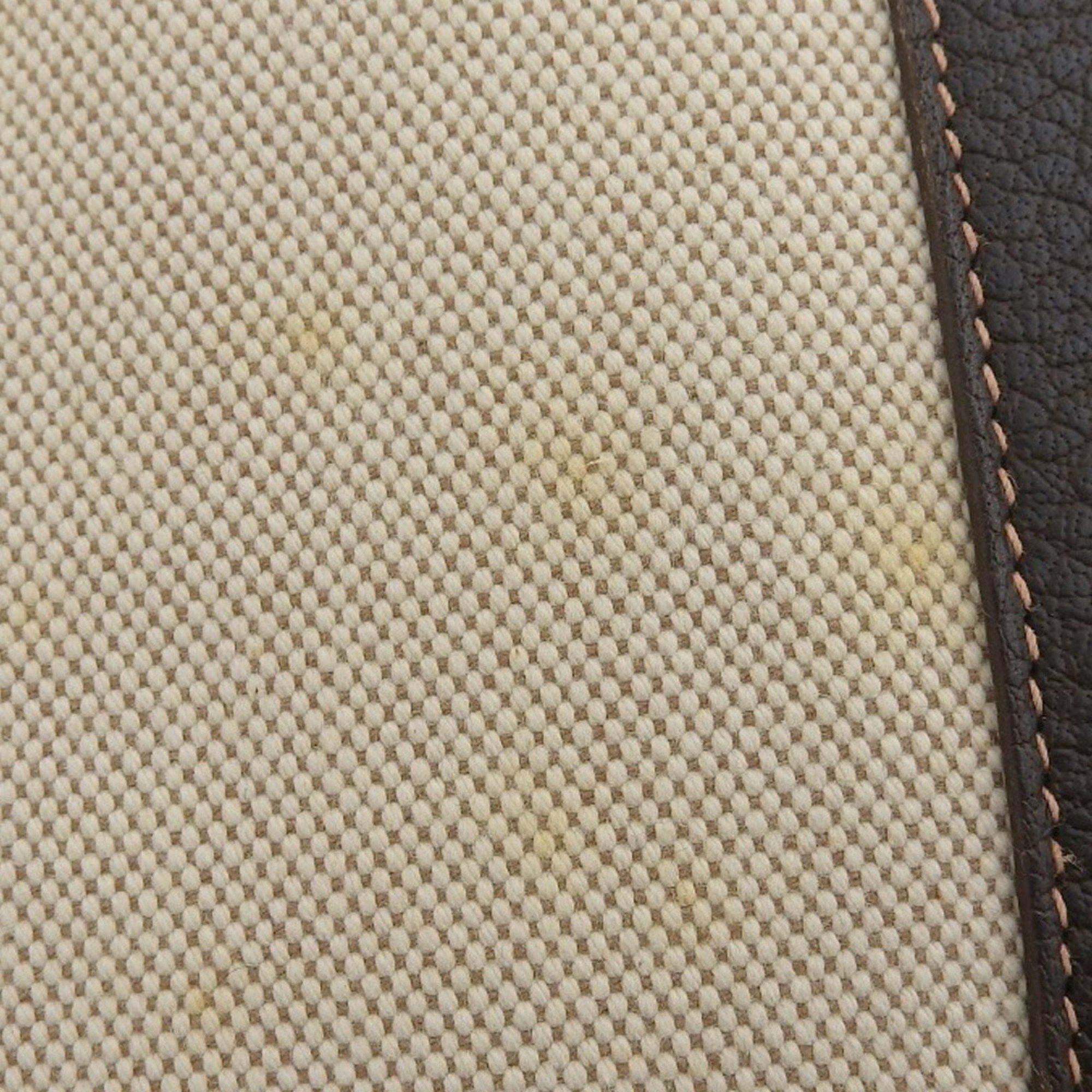 Hermes Hermes Garden 30 TPM □H stamped hand tote bag Toile Officier/Buffle Maroon/Beige Size ONE SIZE - 6 Thumbnail