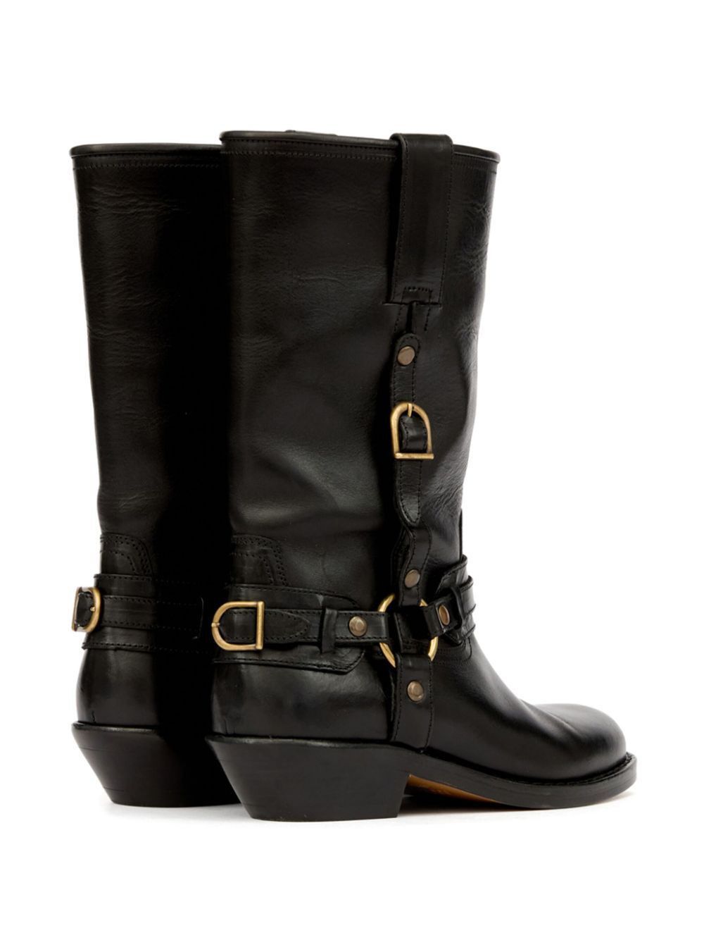 Isabel Marant HEIKO BOOTS WITH STRAPS Size US 6 / IT 36 - 3 Thumbnail