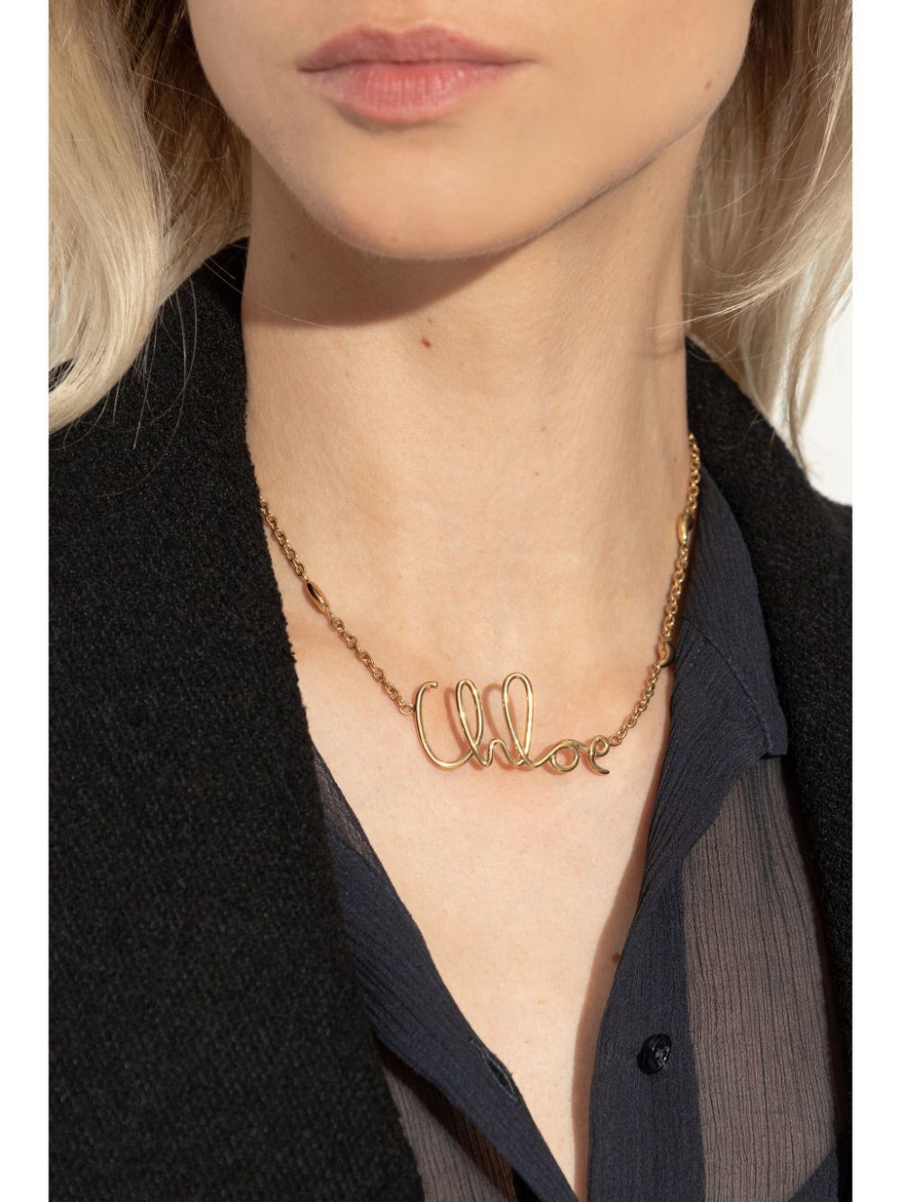 Chloe THE CHLOÉ ICONIC NECKLACE Size ONE SIZE - 2 Thumbnail