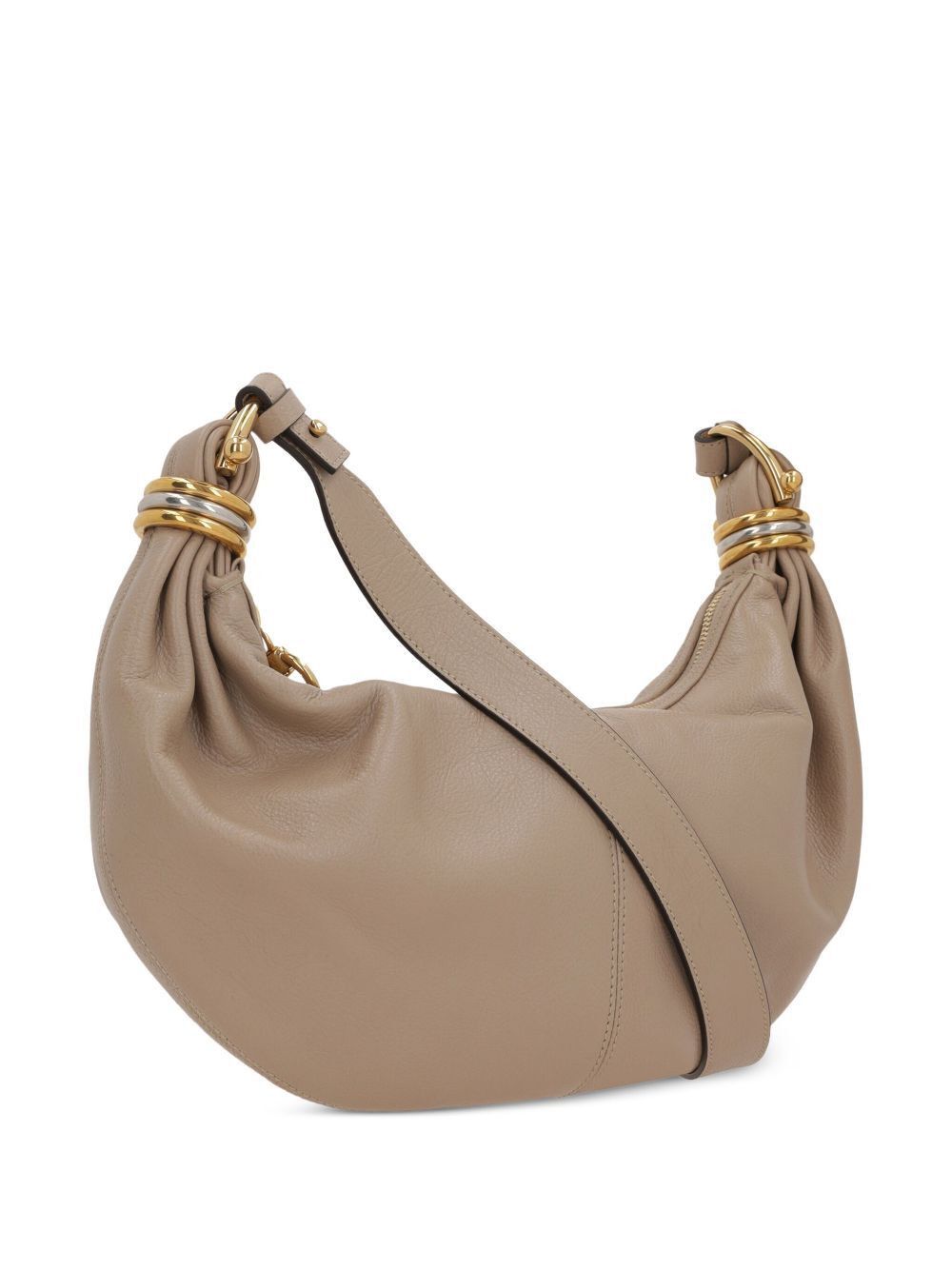 Chloe SMALL BRACELET HOBO BAG IN GRAINED LEATHER Size ONE SIZE - 4 Thumbnail