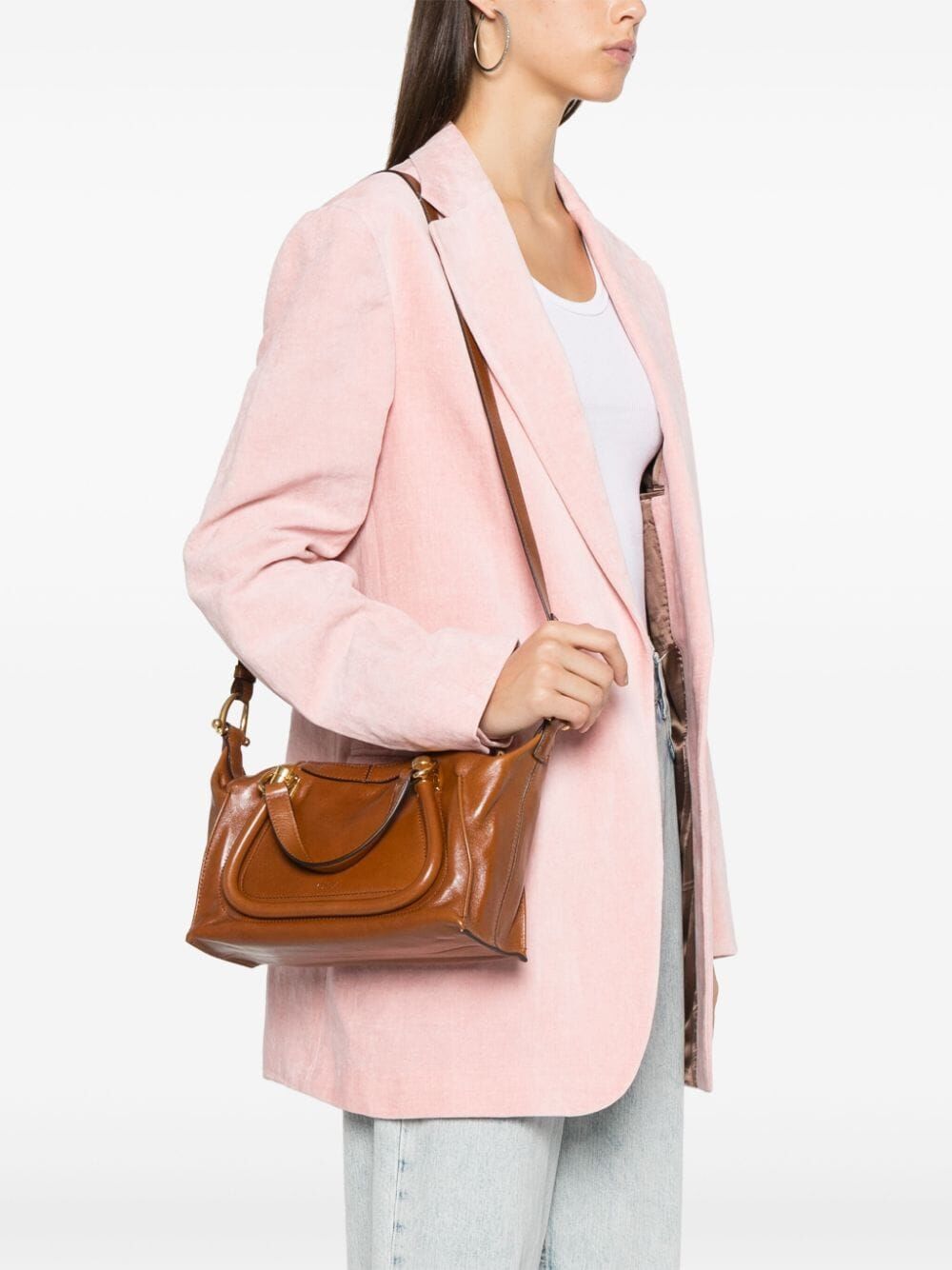 Chloe BORSA PARATY 24 PICCOLA IN PELLE LUCIDA Size ONE SIZE - 2 Thumbnail