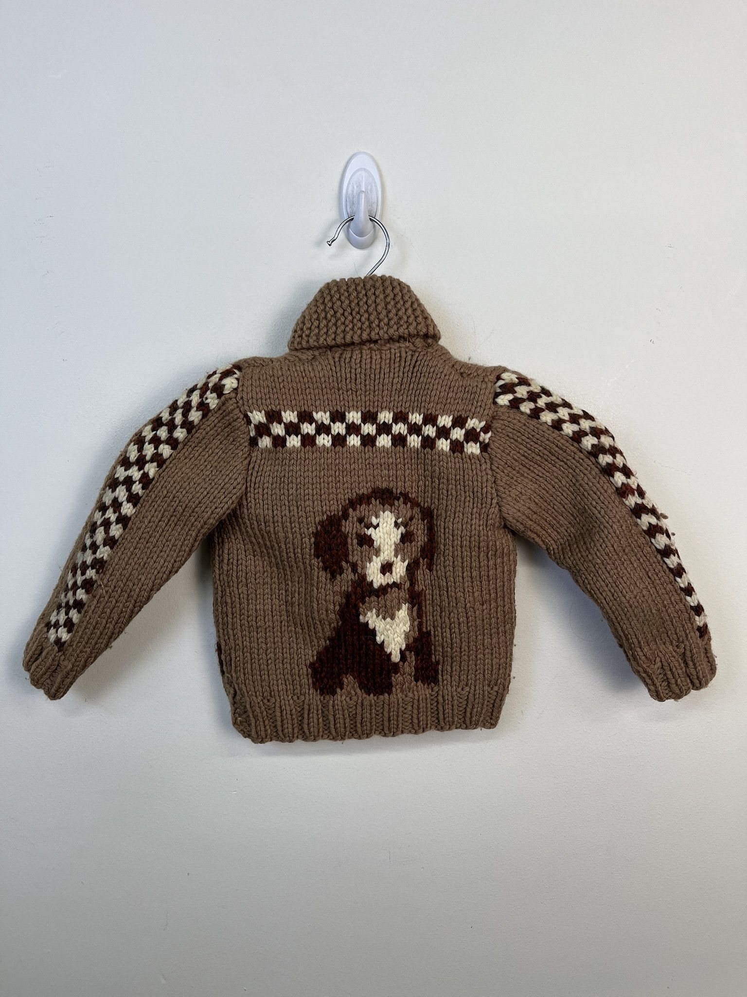 Other Vintage Knit Sweater 1980s Hand Made Baby Cardigan Size XXS Size US XXS / EU 40 - 3 Thumbnail