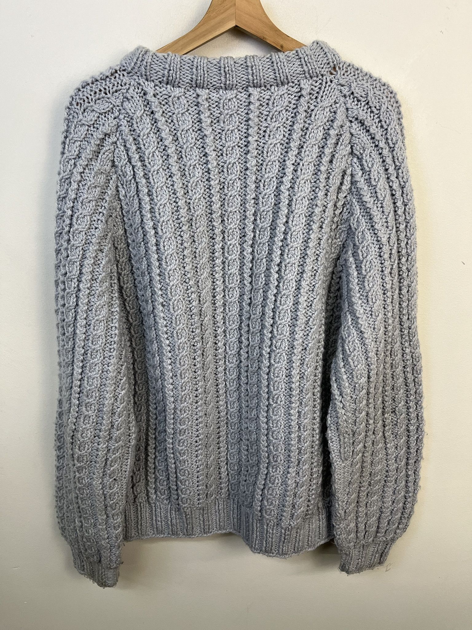 Other Vintage Knit Swetaer Thick Gauge Cableknit Sweater Size M Size US M / EU 48-50 / 2 - 2 Thumbnail