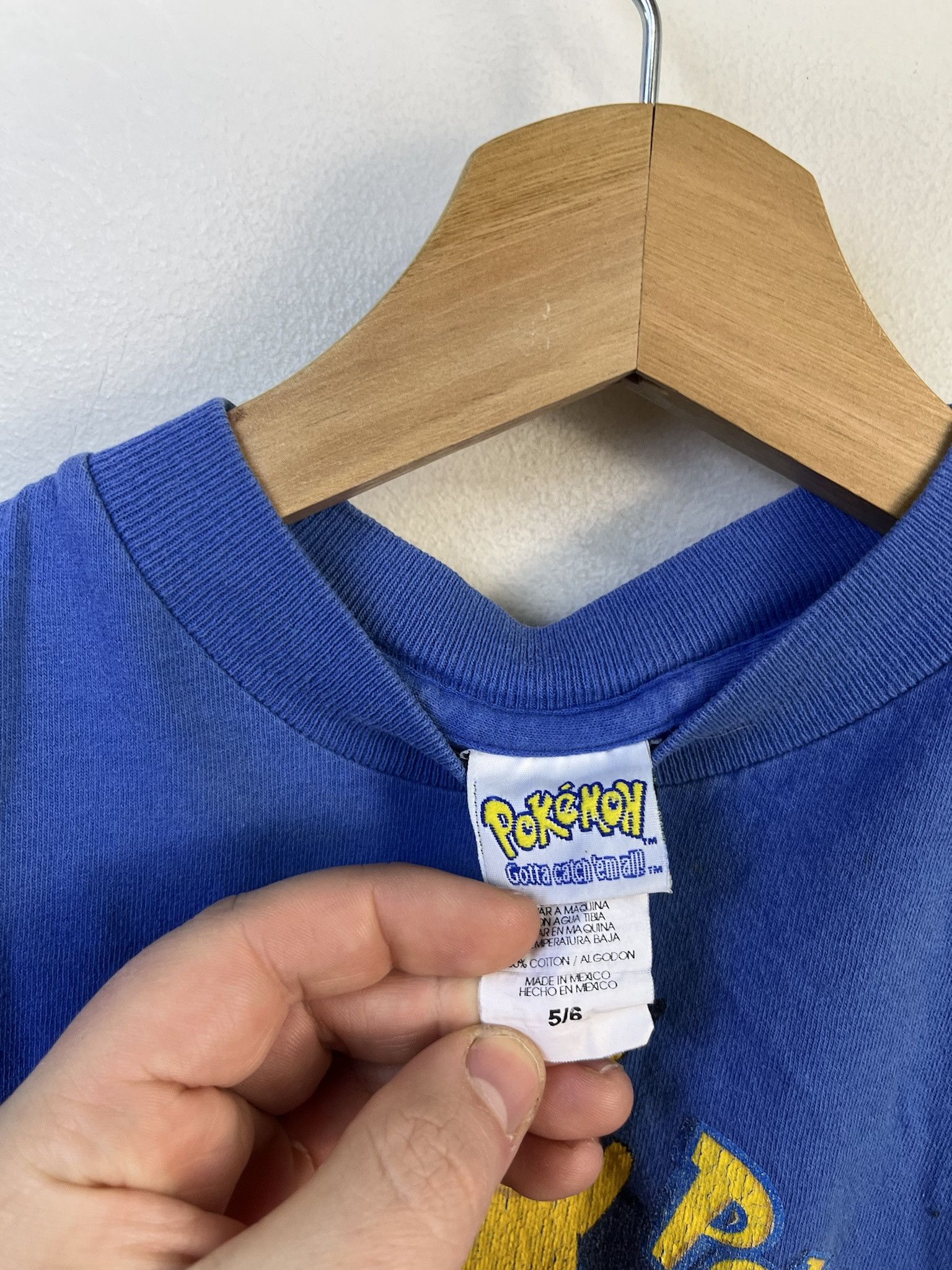 Nintendo Vintage Tee Shirt 1999 Nintendo Pokemon Pikachu Tee Shirt Pikachu Graphic Tee Size XXS (5/6) Size US XXS / EU 40 - 3 Thumbnail