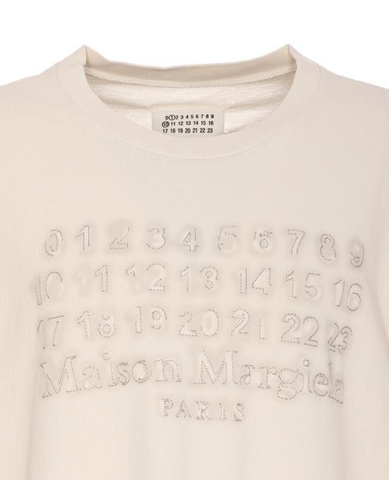 Maison Margiela MAISON MARGIELA Men T-Shirts S50GC0705 S24567103 Beige Size US XL / EU 56 / 4 - 4 Thumbnail