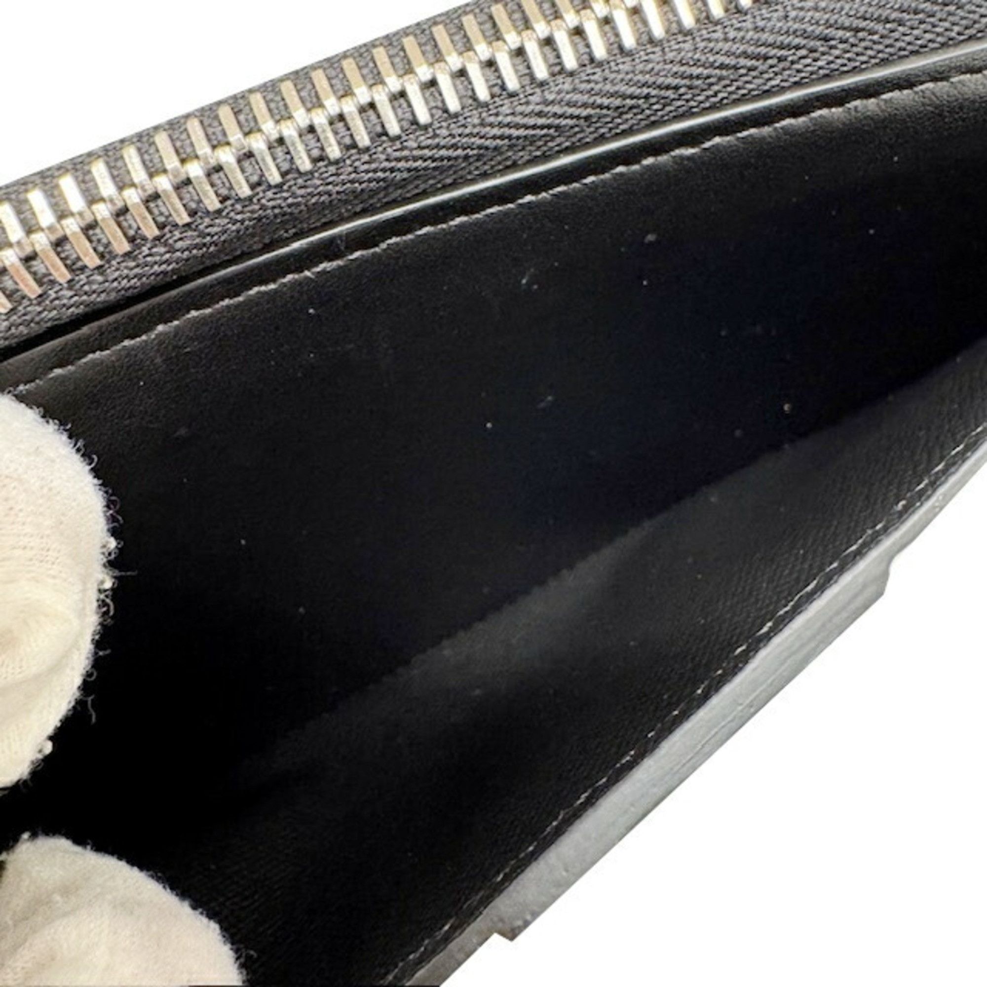 Louis Vuitton Louis Vuitton Monogram Macassar Zippy Dragonne M69407 RFID L-shaped long wallet Calf leather with strap Brown Noir Black Men's Size ONE SIZE - 9 Thumbnail