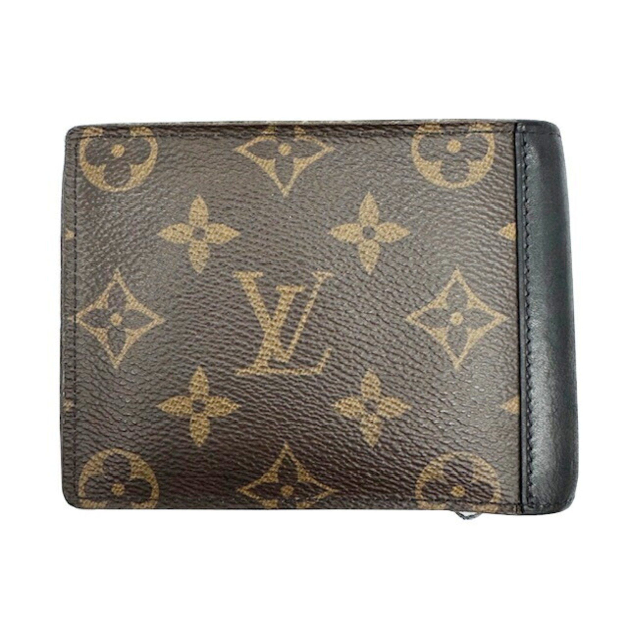 Louis Vuitton Louis Vuitton Portefeuille Mindoro Monogram Macassar M60411 CT4165 Initials (S.T) Folding Wallet Cards, Coins, Coin Pockets Men's Size ONE SIZE - 2 Thumbnail