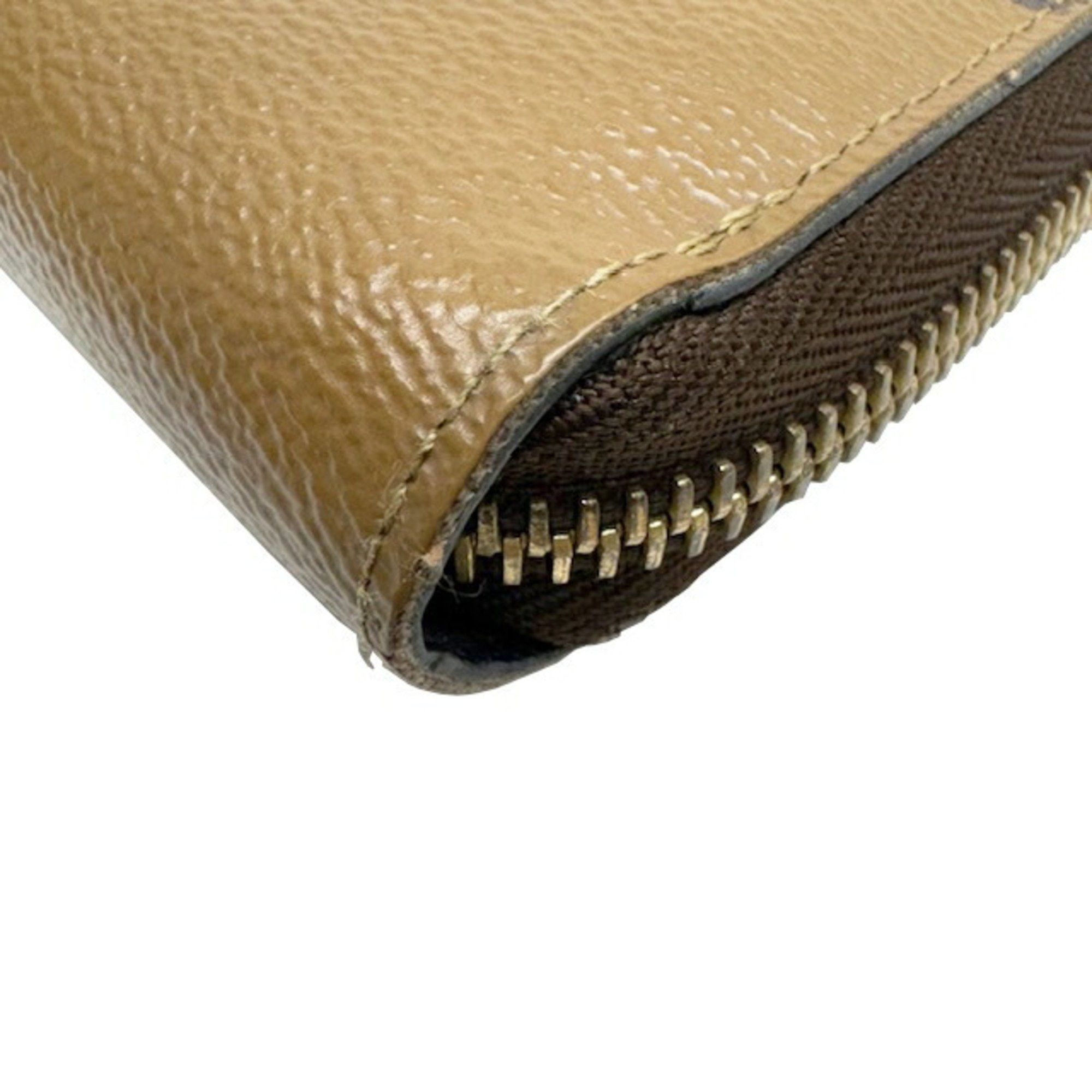 Louis Vuitton Louis Vuitton Monogram Giant Reverse Zippy Wallet Long Brown M67687 GI1159 Men's Women's Size ONE SIZE - 4 Thumbnail