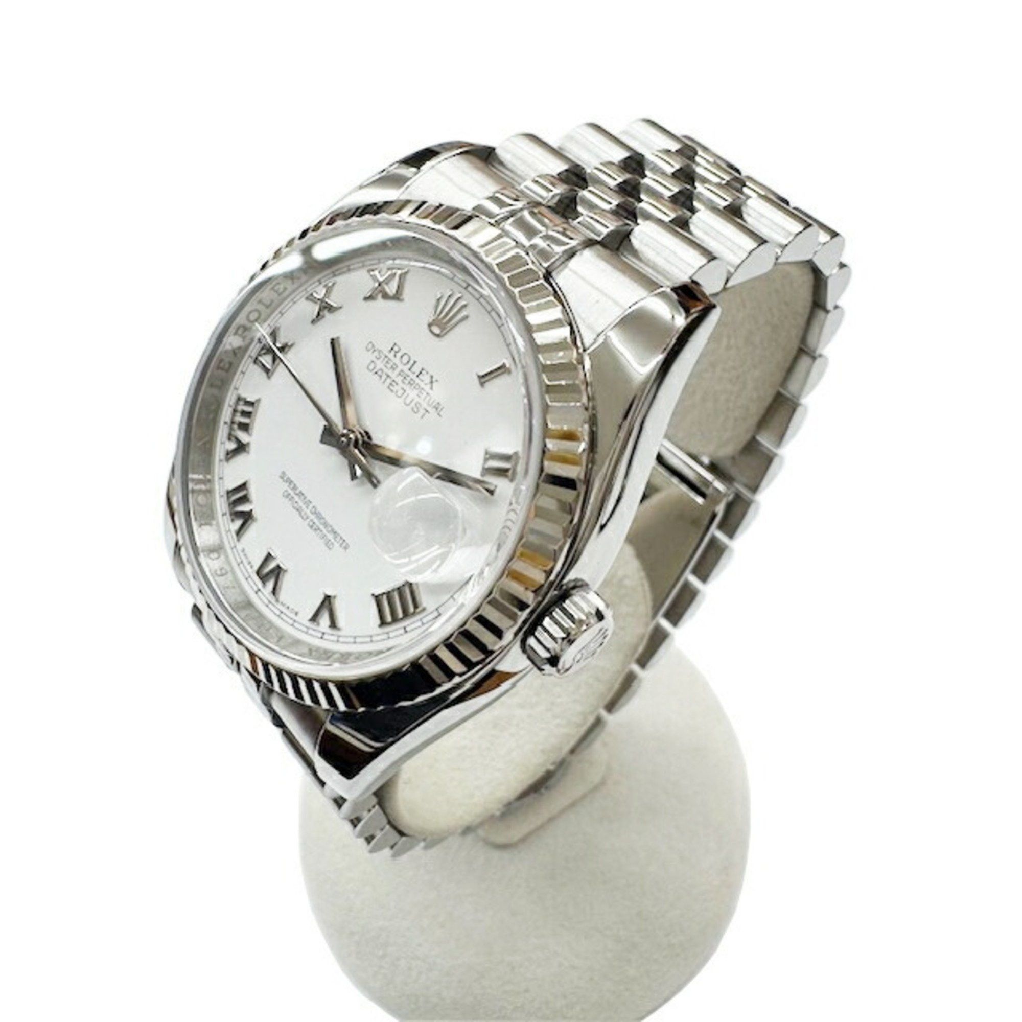 Rolex Rolex Datejust 116234 Roman Letters SS WG Combination Men's Automatic Watch Silver V Edition 2009 Size ONE SIZE - 2 Thumbnail