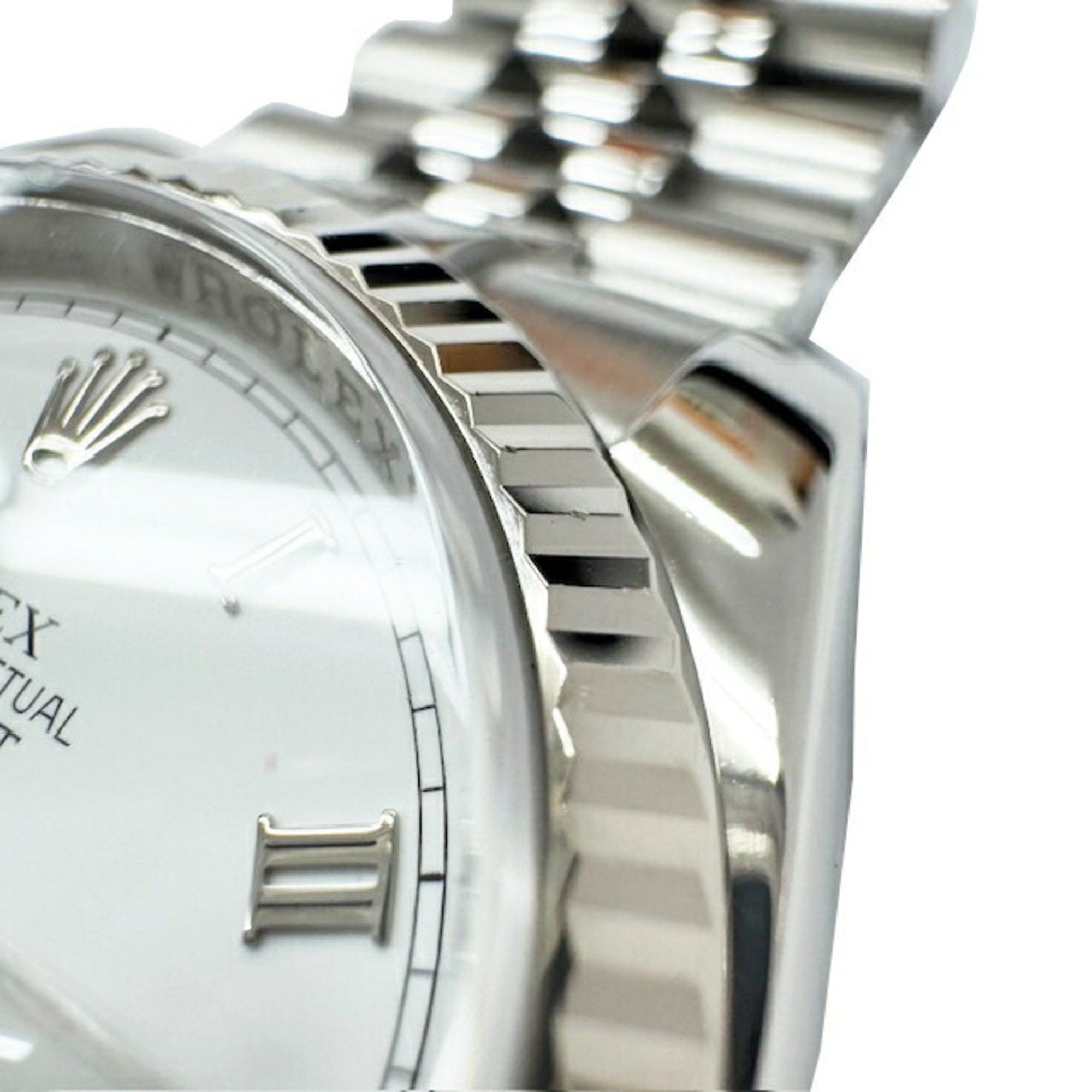 Rolex Rolex Datejust 116234 Roman Letters SS WG Combination Men's Automatic Watch Silver V Edition 2009 Size ONE SIZE - 15 Thumbnail