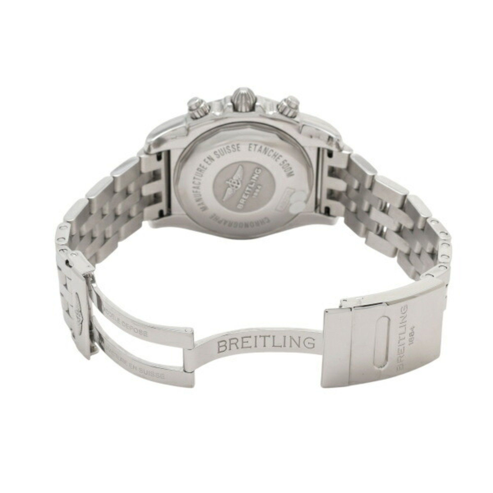 Breitling BREITLING Chronomat 44 AB011012 G685 375A White Dial Men's Watch Size ONE SIZE - 4 Thumbnail