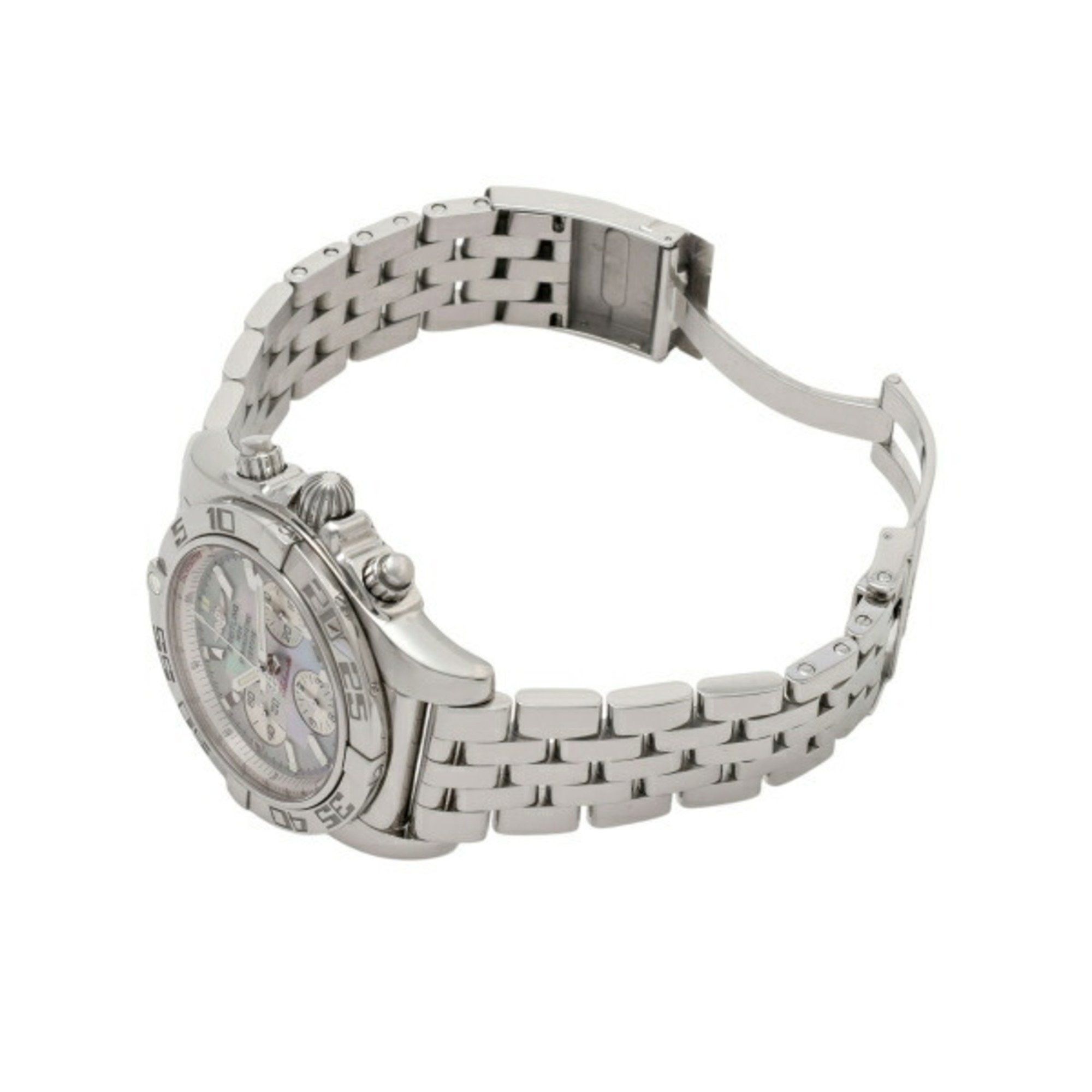 Breitling BREITLING Chronomat 44 AB011012 G685 375A White Dial Men's Watch Size ONE SIZE - 3 Thumbnail