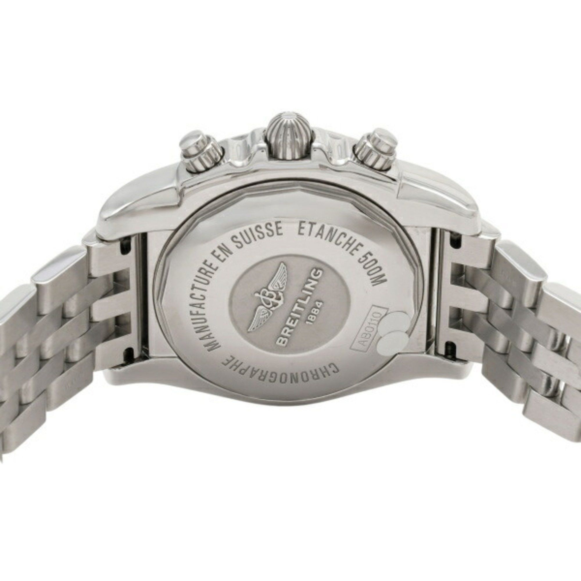 Breitling BREITLING Chronomat 44 AB011012 G685 375A White Dial Men's Watch Size ONE SIZE - 5 Thumbnail