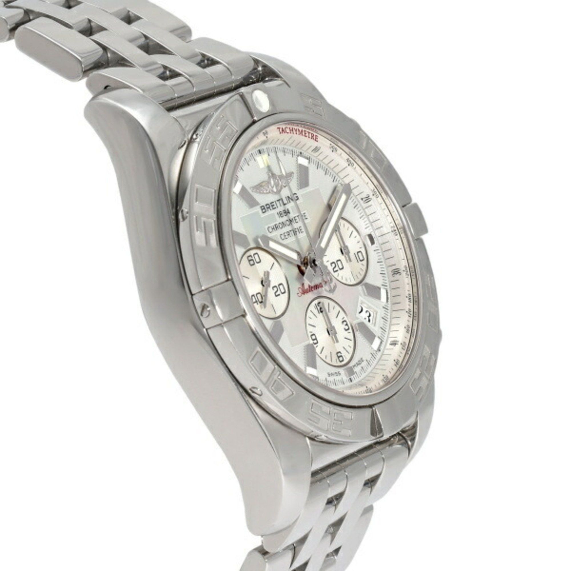 Breitling BREITLING Chronomat 44 AB011012 G685 375A White Dial Men's Watch Size ONE SIZE - 2 Thumbnail