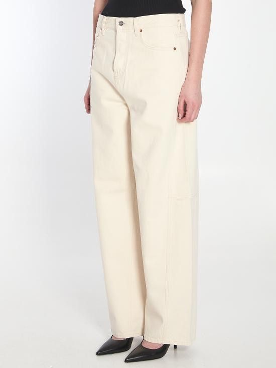 Gucci GUCCI Women Denim Pants 828601 BEIGE Size 28" / US 6 / IT 42 - 2 Thumbnail