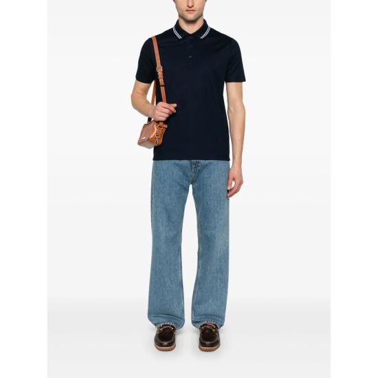 Paul & Shark PAUL & SHARK Men Polo Shirts 25411203 013 BLUE Size US L / EU 52-54 / 3 - 3 Thumbnail