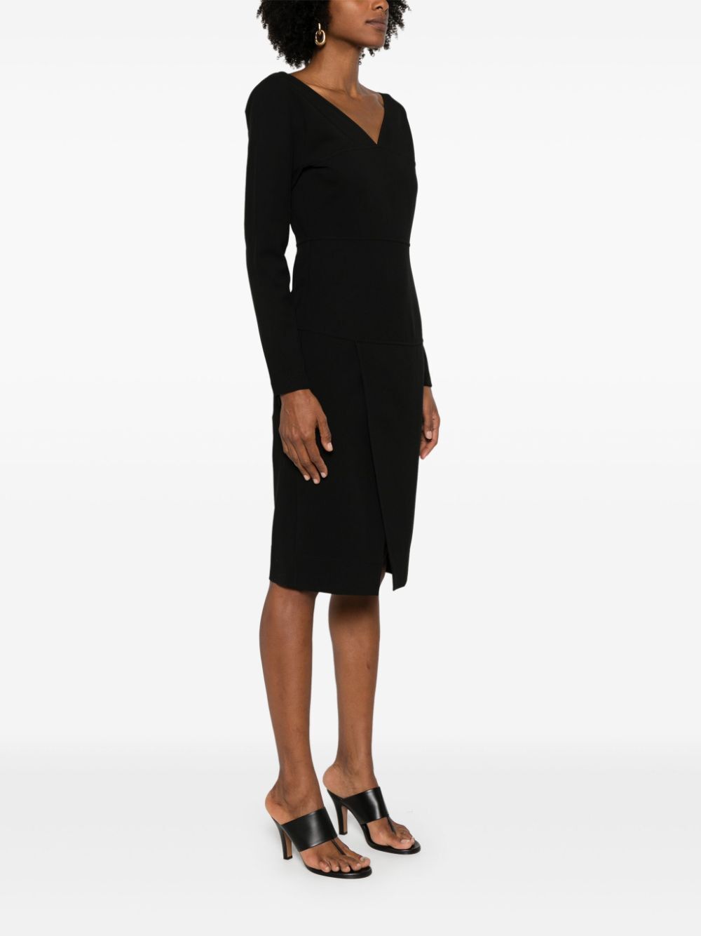 Fendi ABITO MIDI IN TECHNO JERSEY Size M / US 6-8 / IT 42-44 - 5 Thumbnail