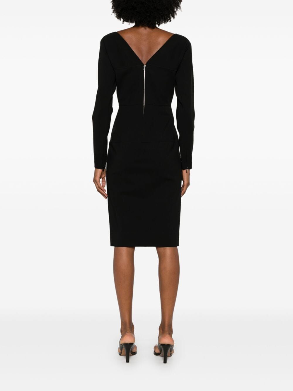 Fendi ABITO MIDI IN TECHNO JERSEY Size M / US 6-8 / IT 42-44 - 3 Thumbnail