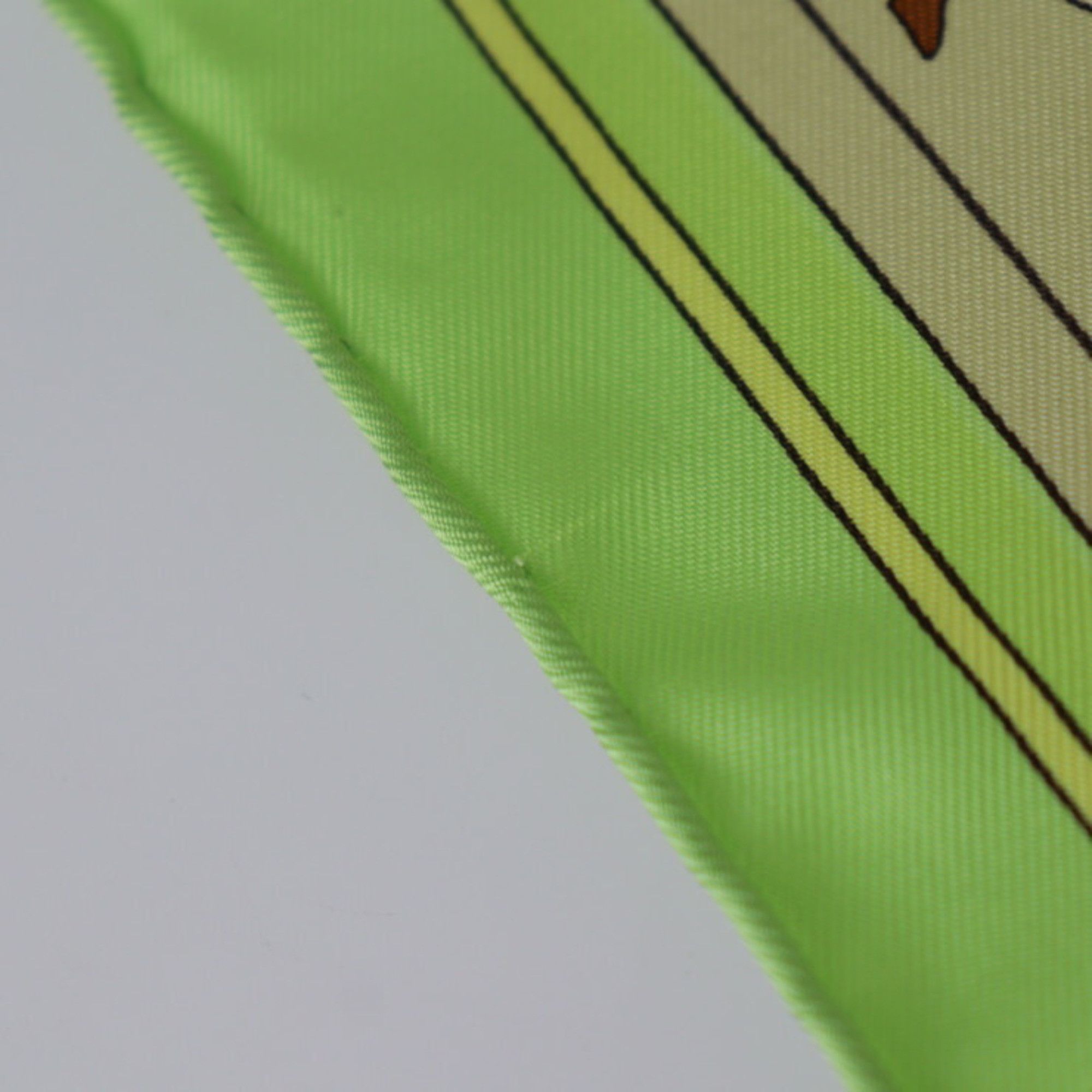 Other HERMES DONNER LA MAIN Carré 90 Scarf - Silk Green Multicolor Large Size ONE SIZE - 5 Thumbnail