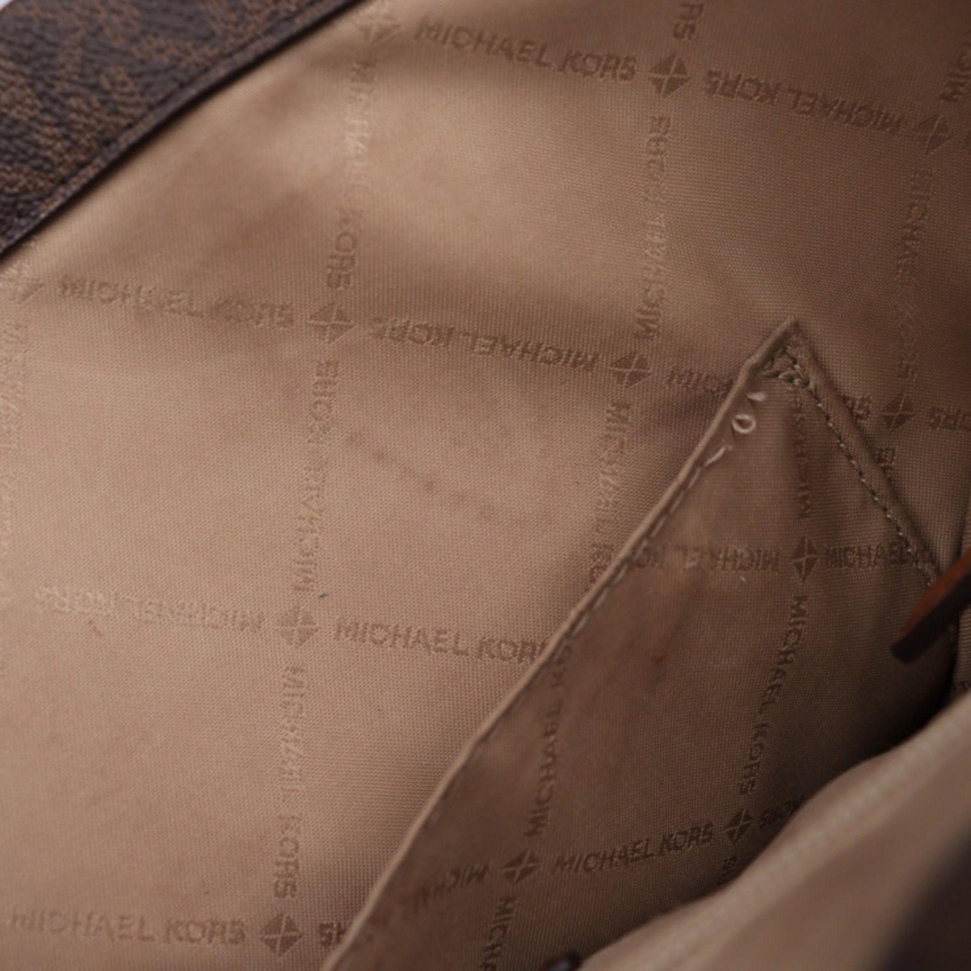 Michael Kors Michael Kors MIRELLA EW Tote Bag 35R3G7ZT8L Leather Brown Shoulder Size ONE SIZE - 7 Thumbnail