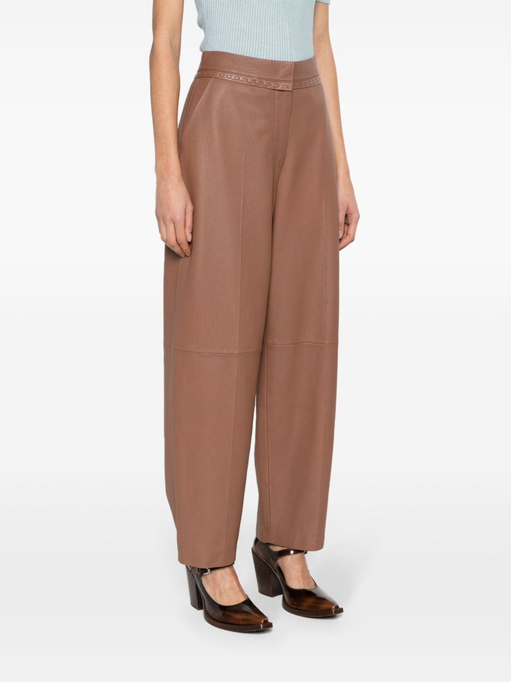 Fendi PANTALONI IN PELLE Size 28" / US 6 / IT 42 - 3 Thumbnail